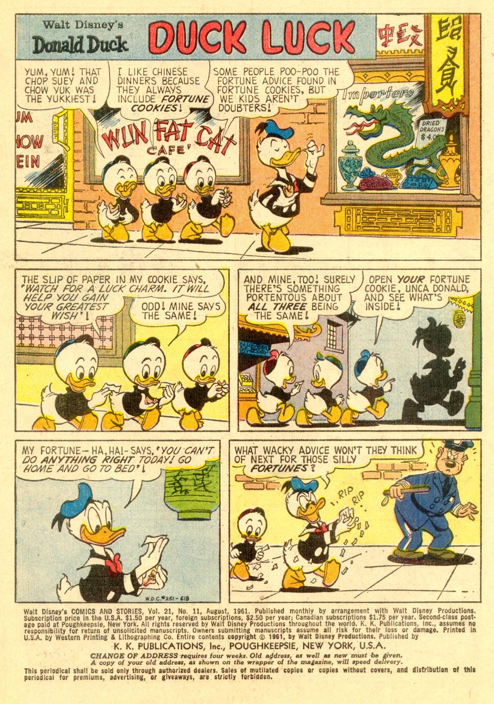 Read online Walt Disney's Comics and Stories comic -  Issue #251 - 3