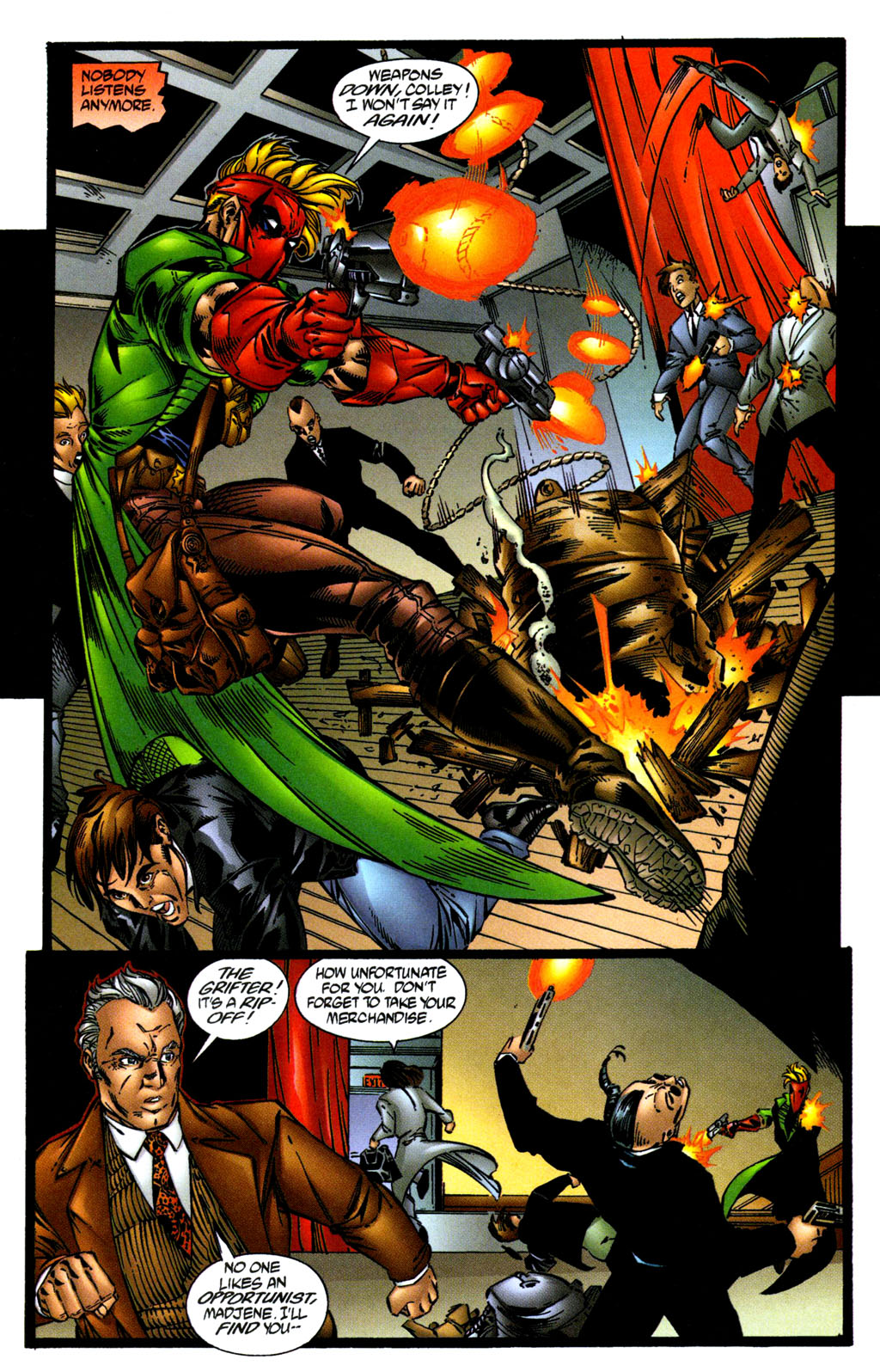 Read online Grifter (1996) comic -  Issue #12 - 5