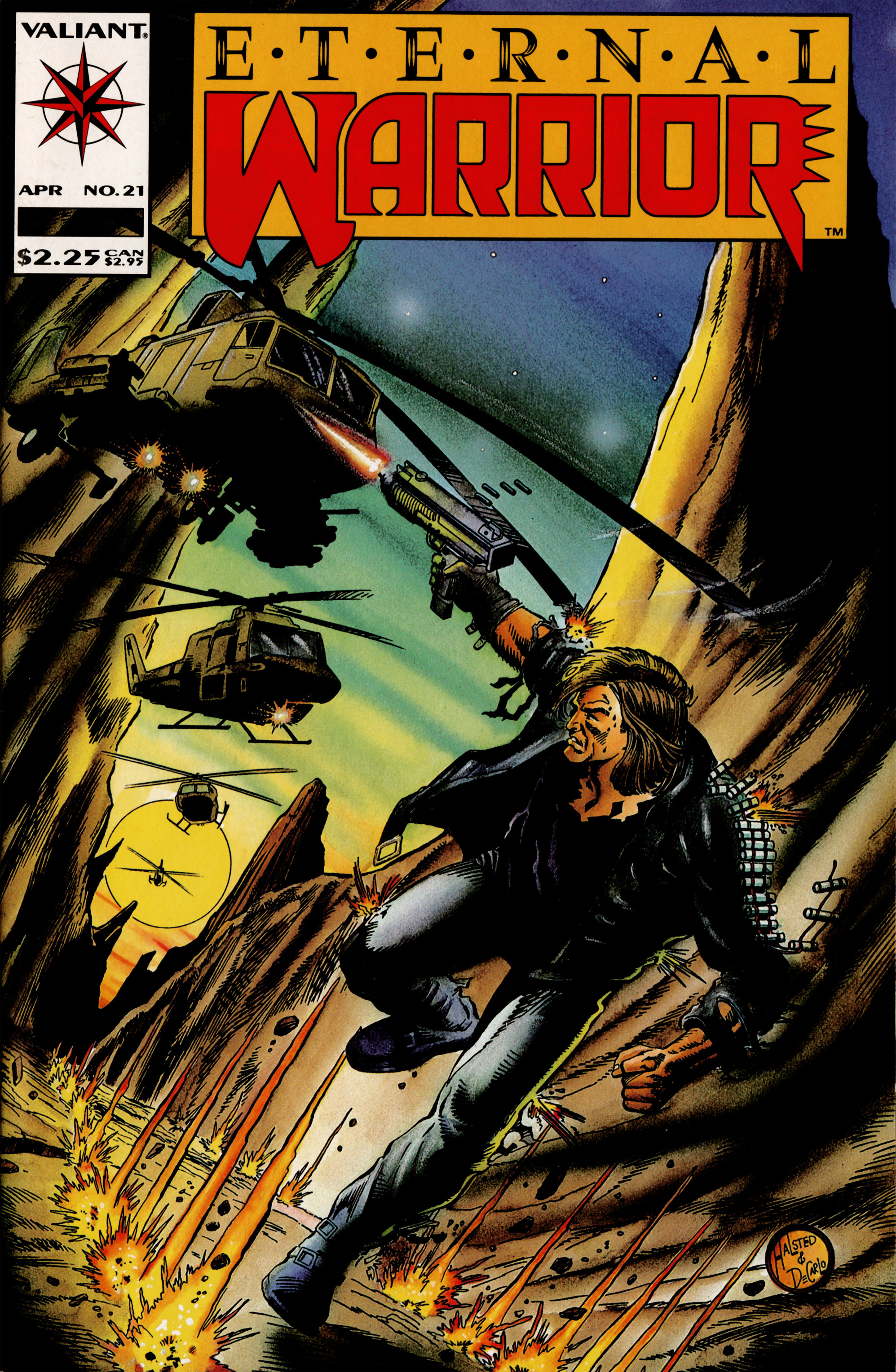 Read online Eternal Warrior (1992) comic -  Issue #21 - 1