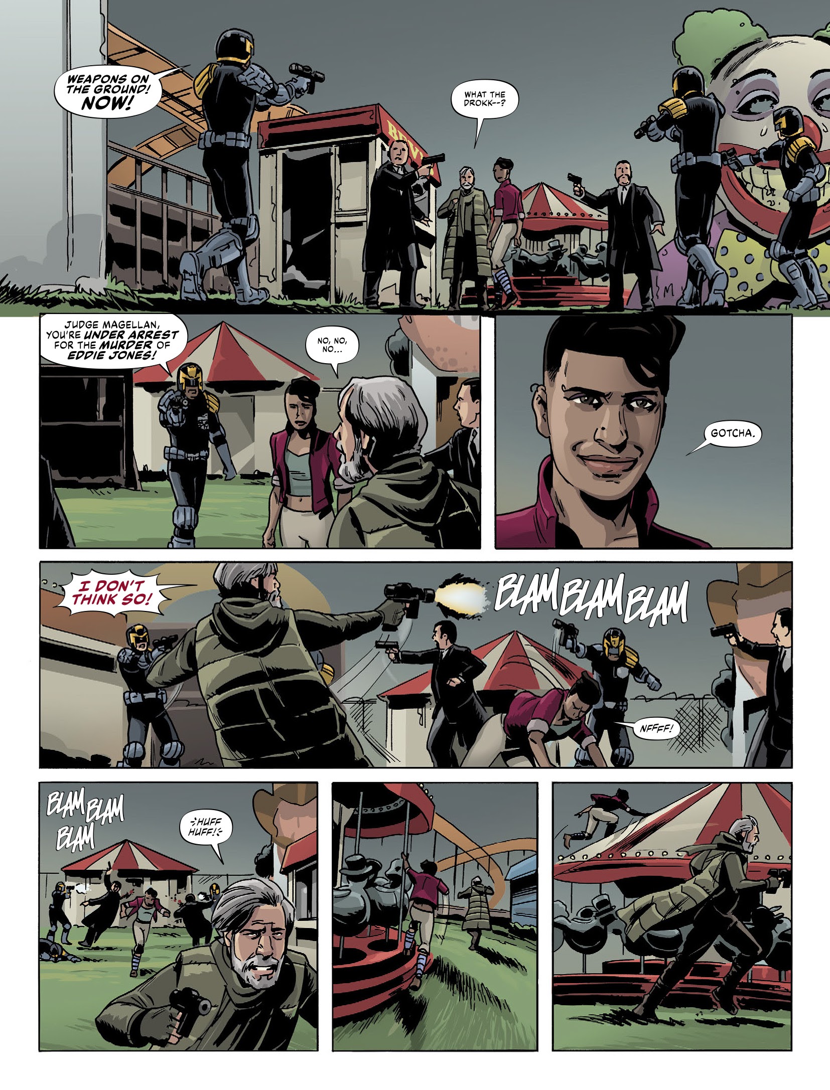 Read online Judge Dredd Megazine (Vol. 5) comic -  Issue #436 - 21