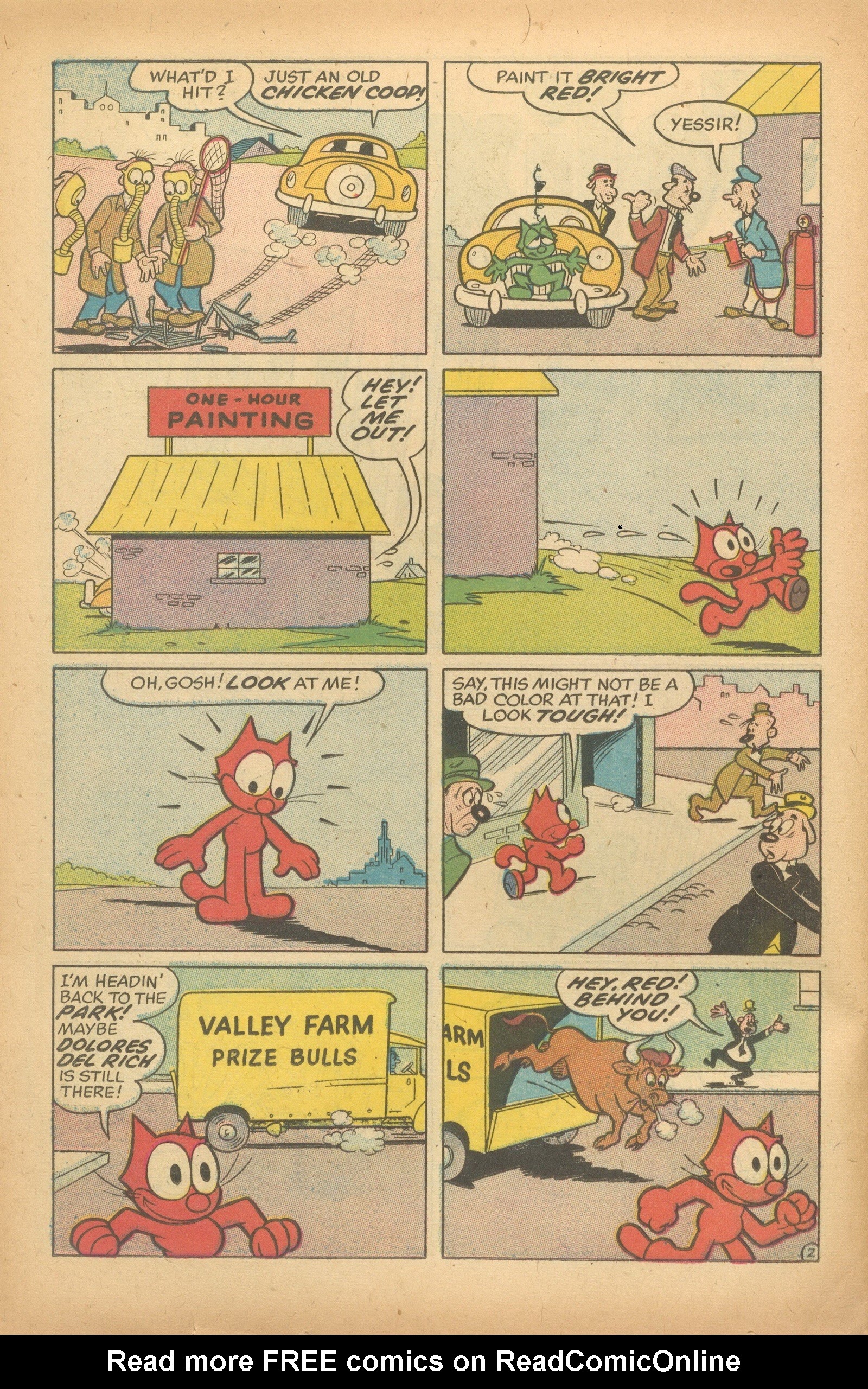 Read online Felix the Cat (1955) comic -  Issue #83 - 21