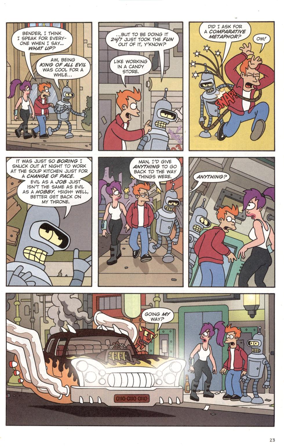 Read online Futurama Comics comic -  Issue #13 - 24