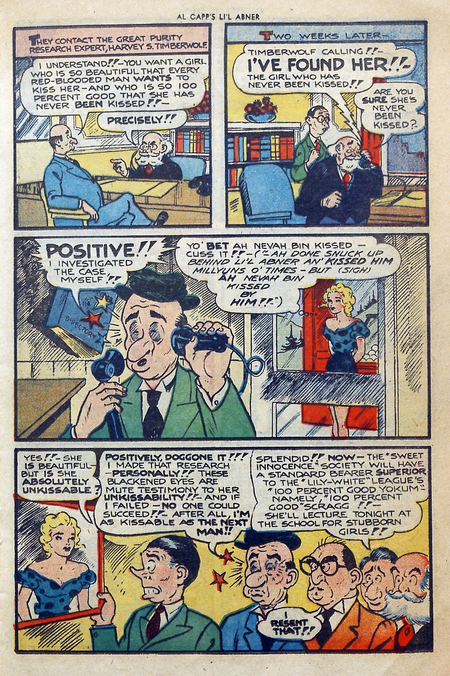 Read online Li'l Abner Comics comic -  Issue #72 - 15