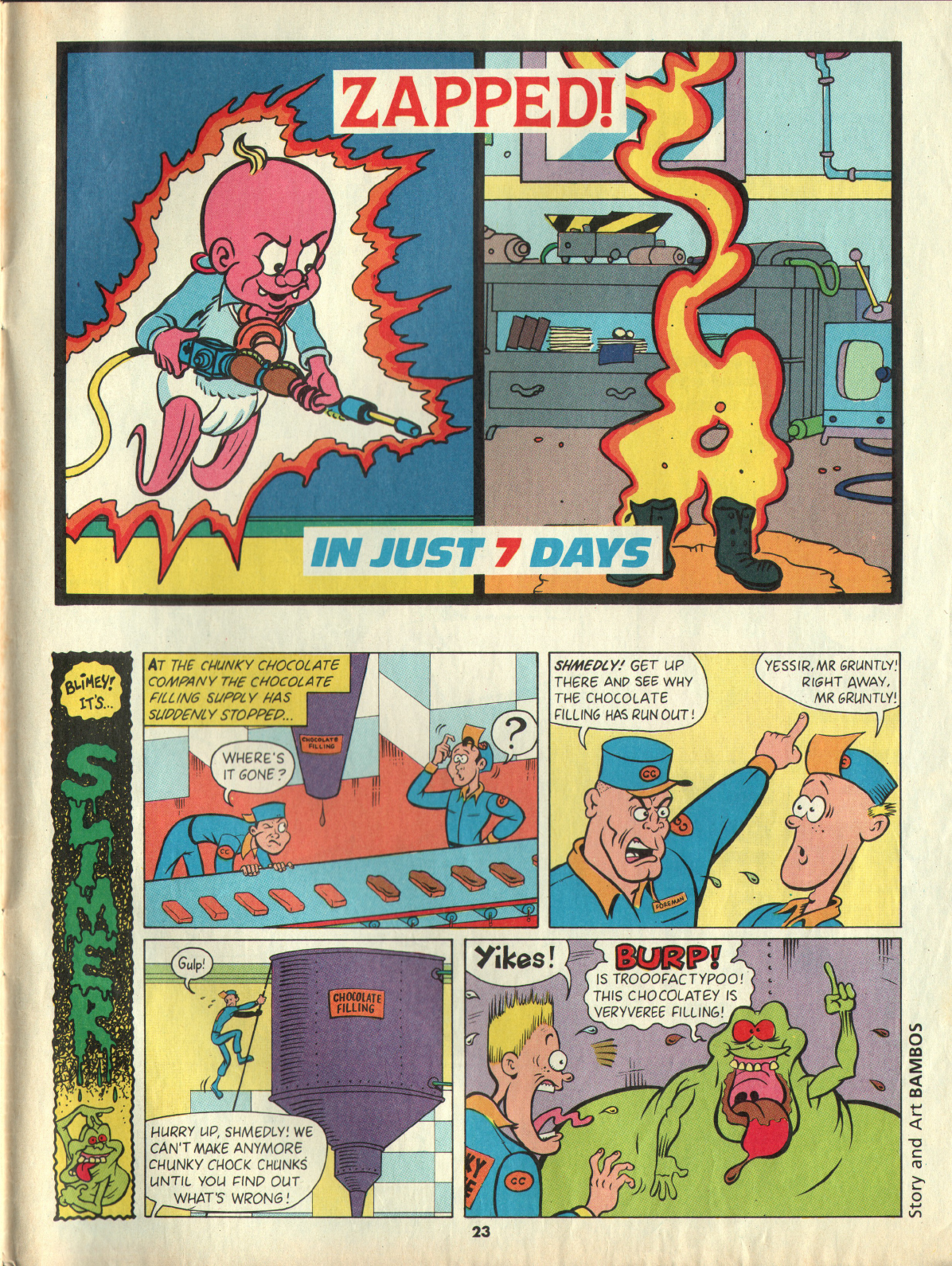 Read online The Real Ghostbusters comic -  Issue #21 - 23