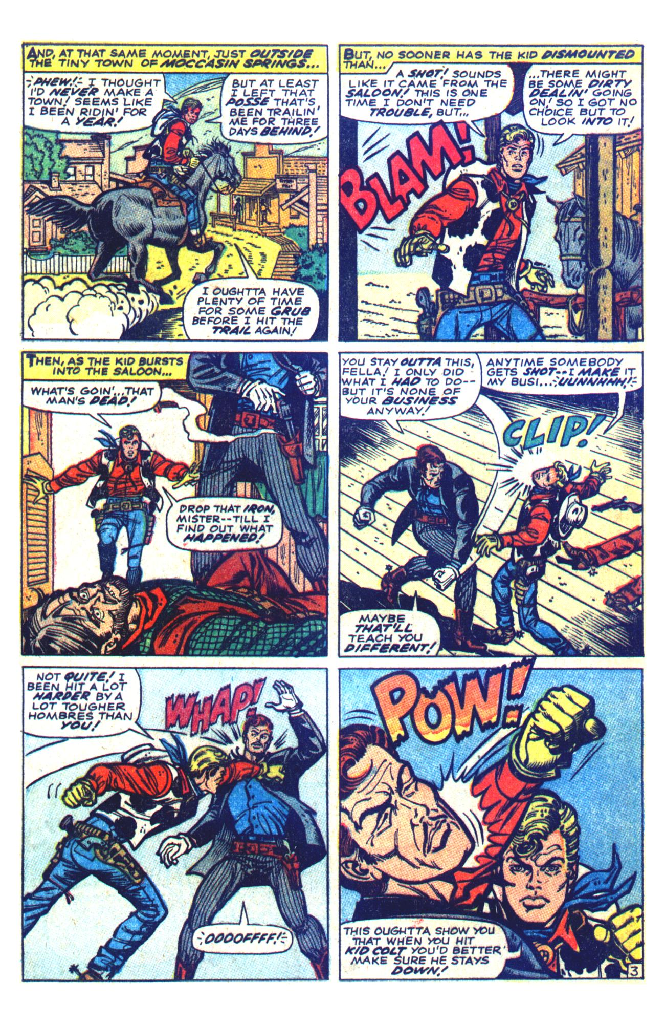 Read online Kid Colt Outlaw comic -  Issue #139 - 16