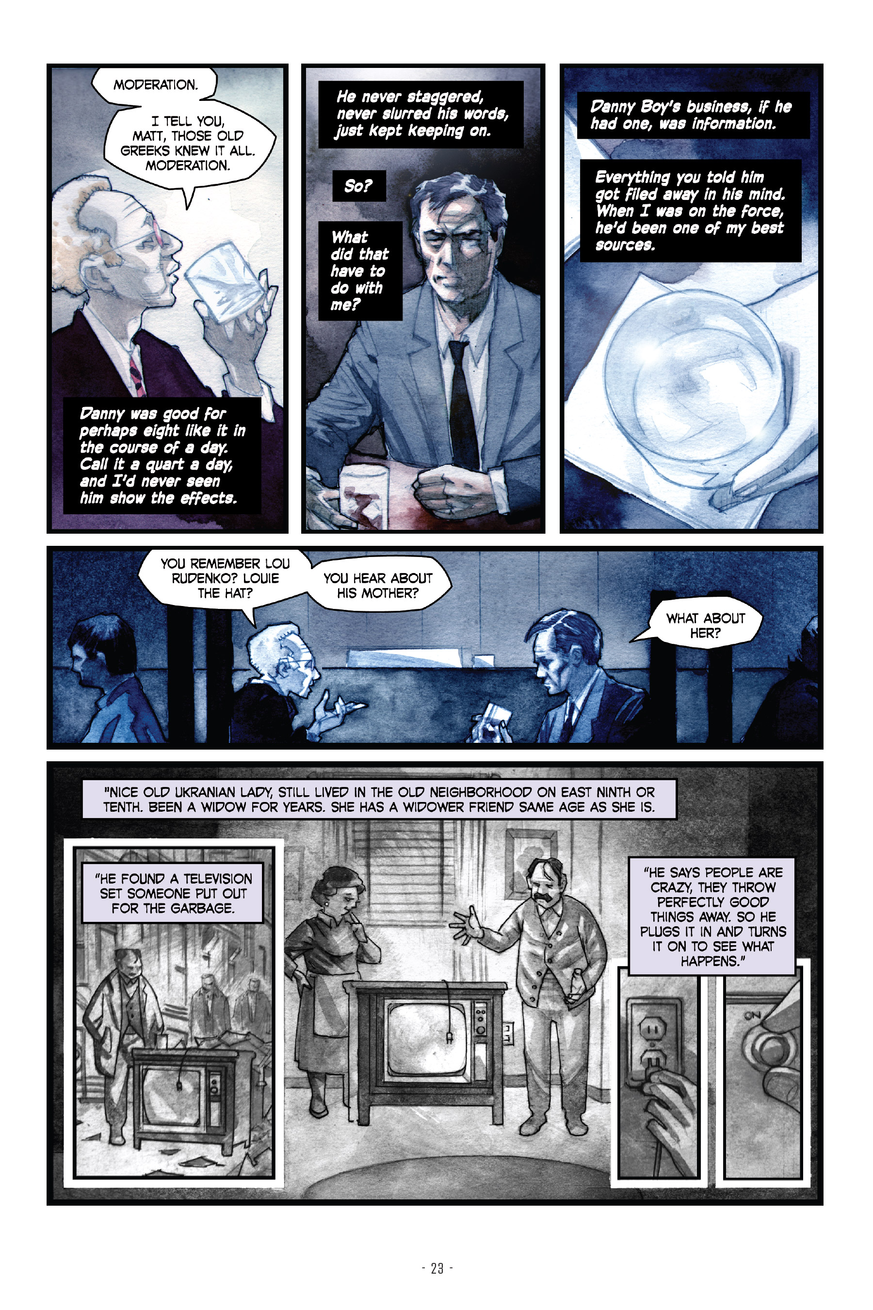 Read online Eight Million Ways To Die comic -  Issue # TPB - 22