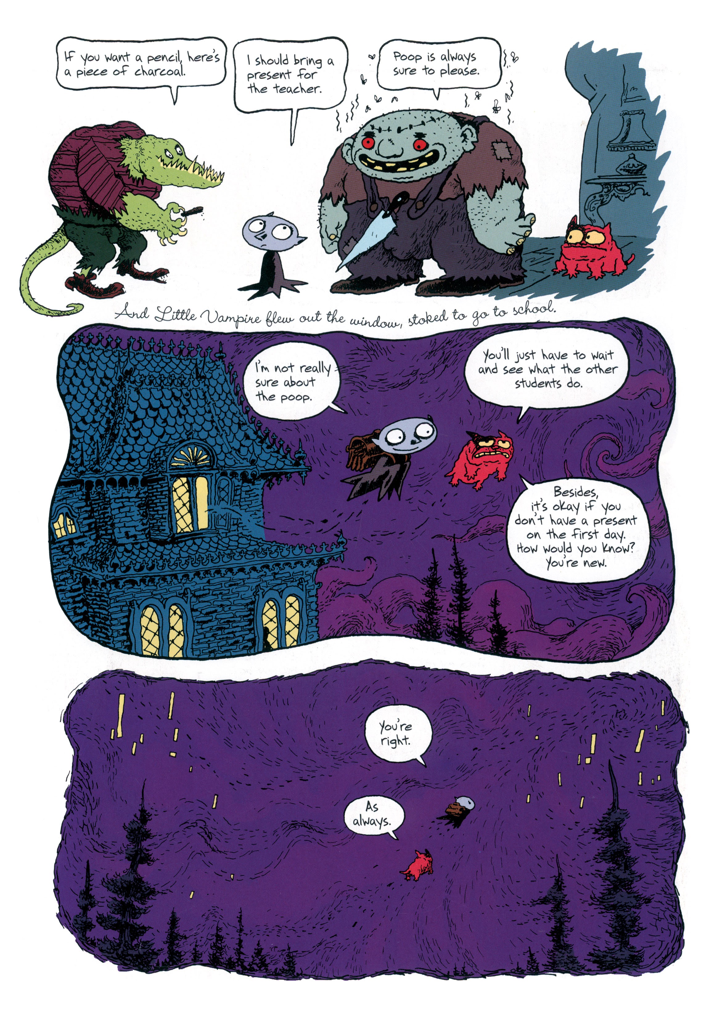 Read online Little Vampire comic -  Issue #1 - 10
