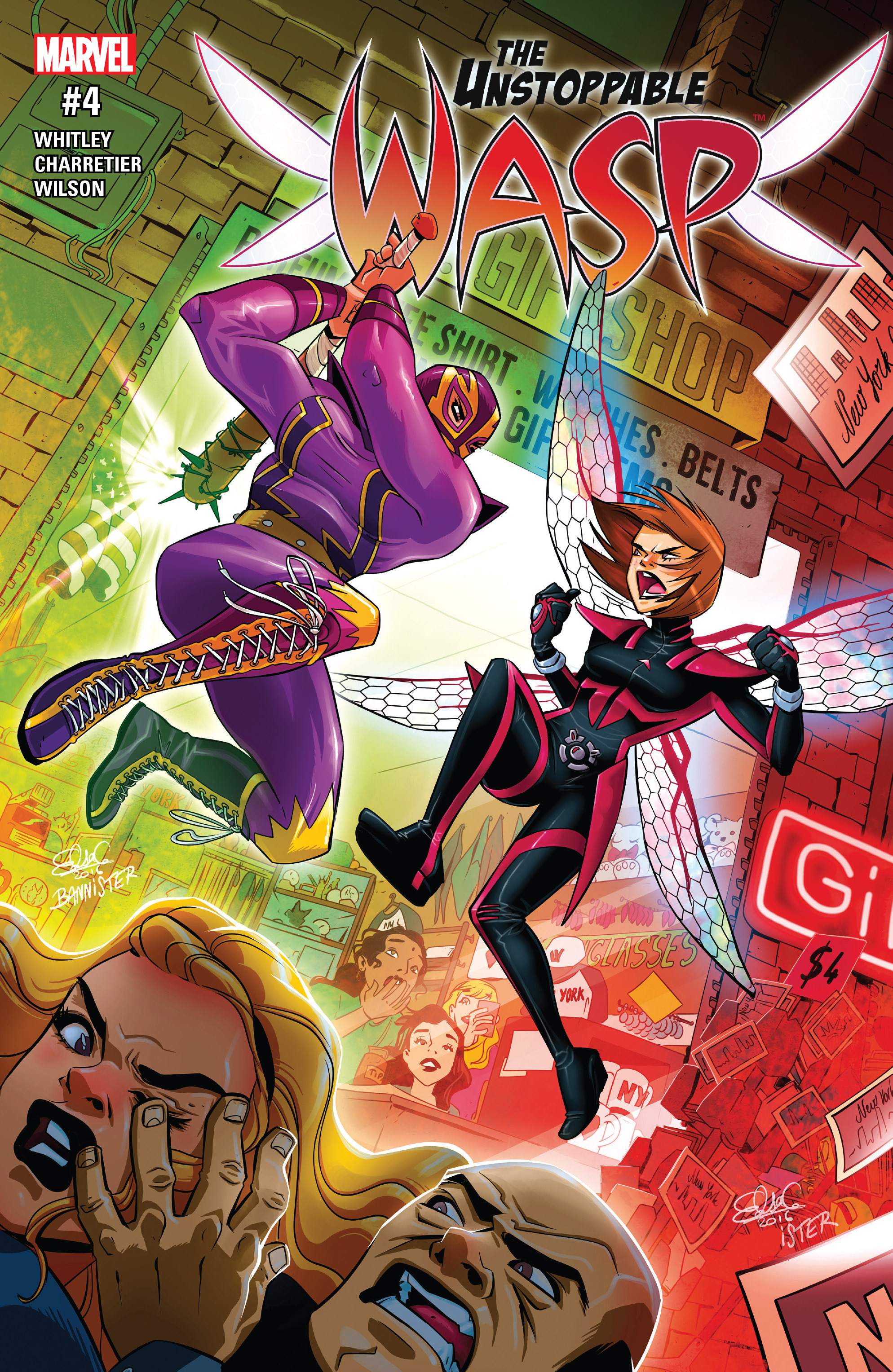 Read online The Unstoppable Wasp comic -  Issue #4 - 1