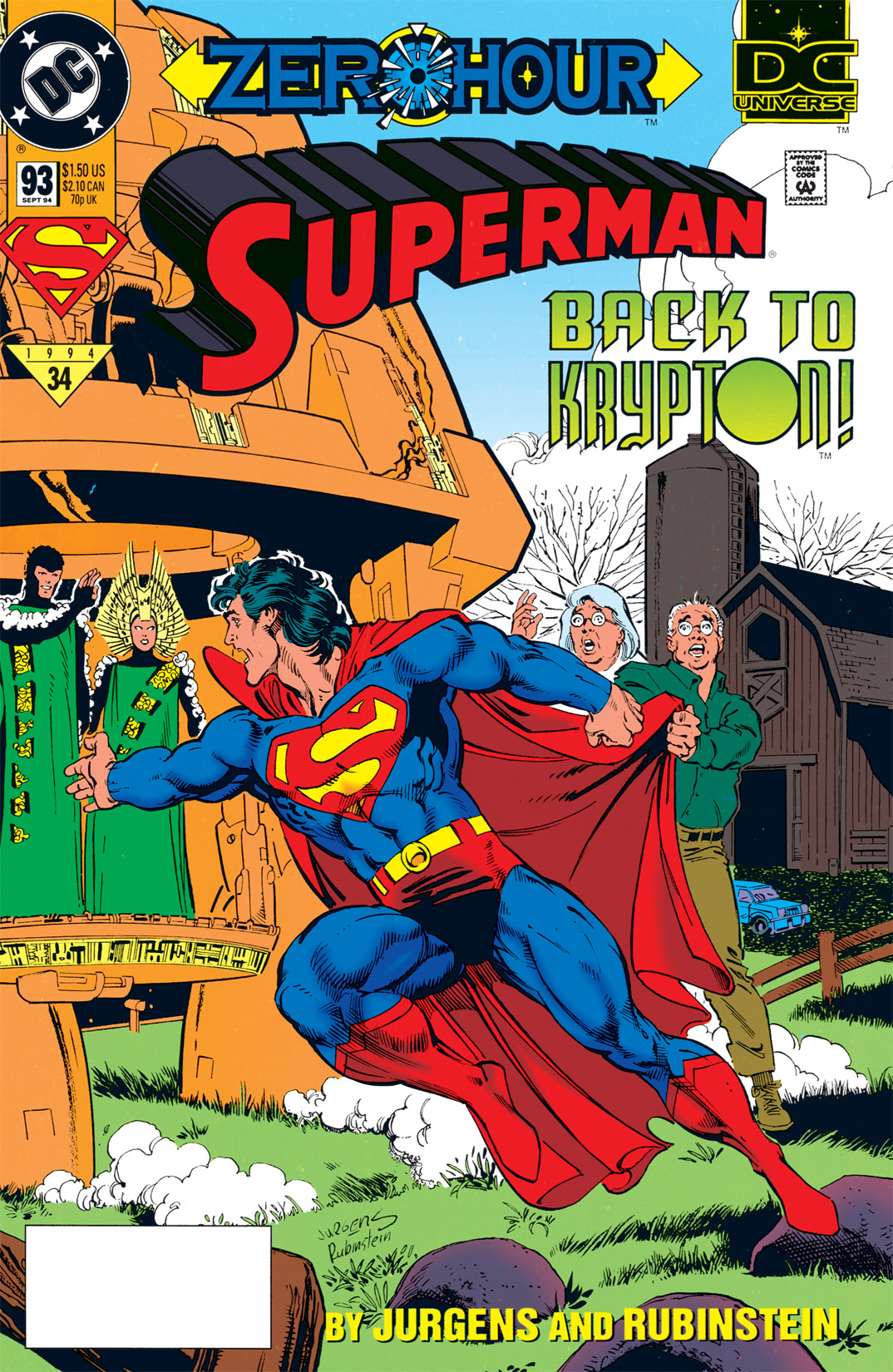 Read online Superman (1987) comic -  Issue #93 - 1