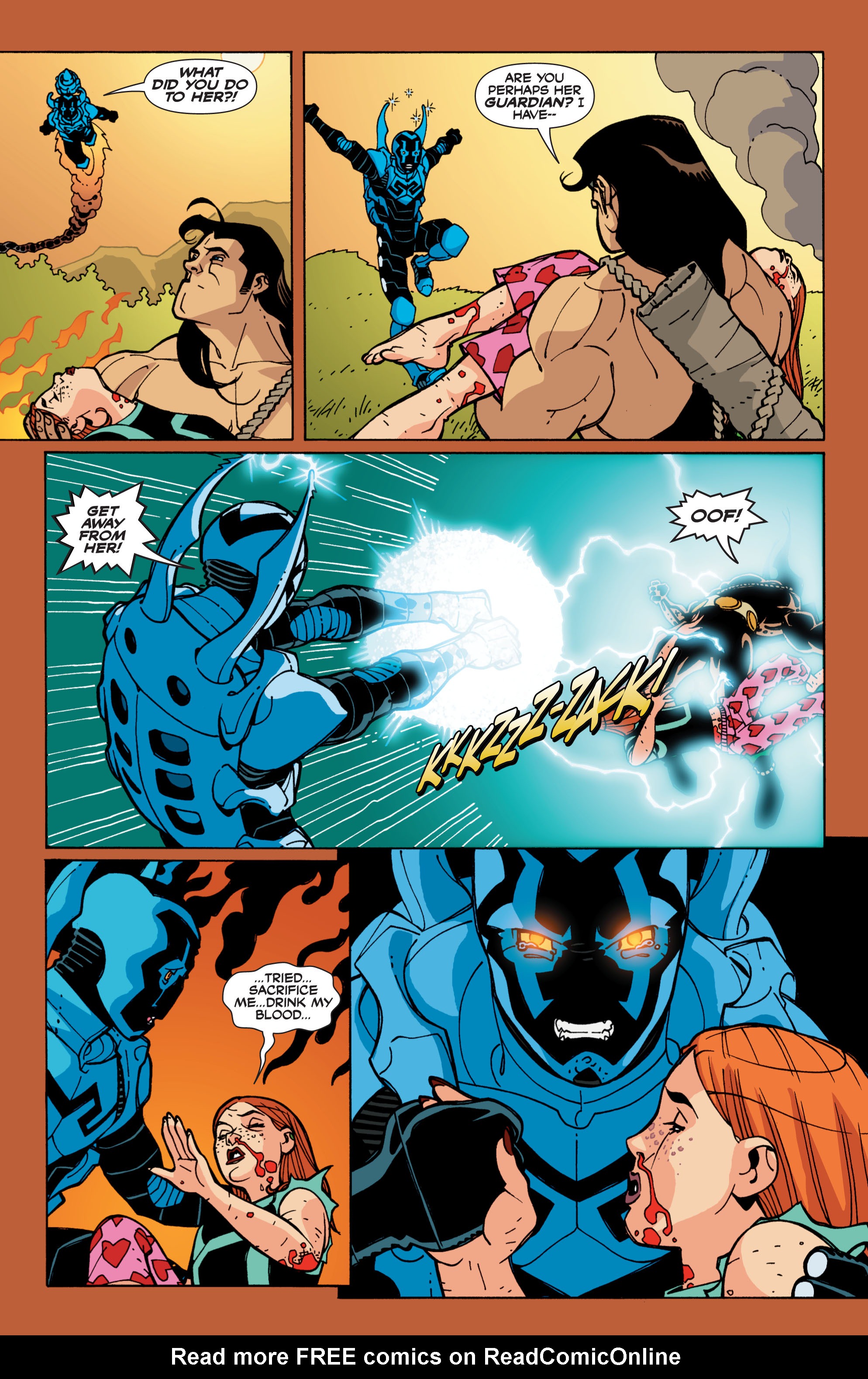 Read online Blue Beetle (2006) comic -  Issue #10 - 22