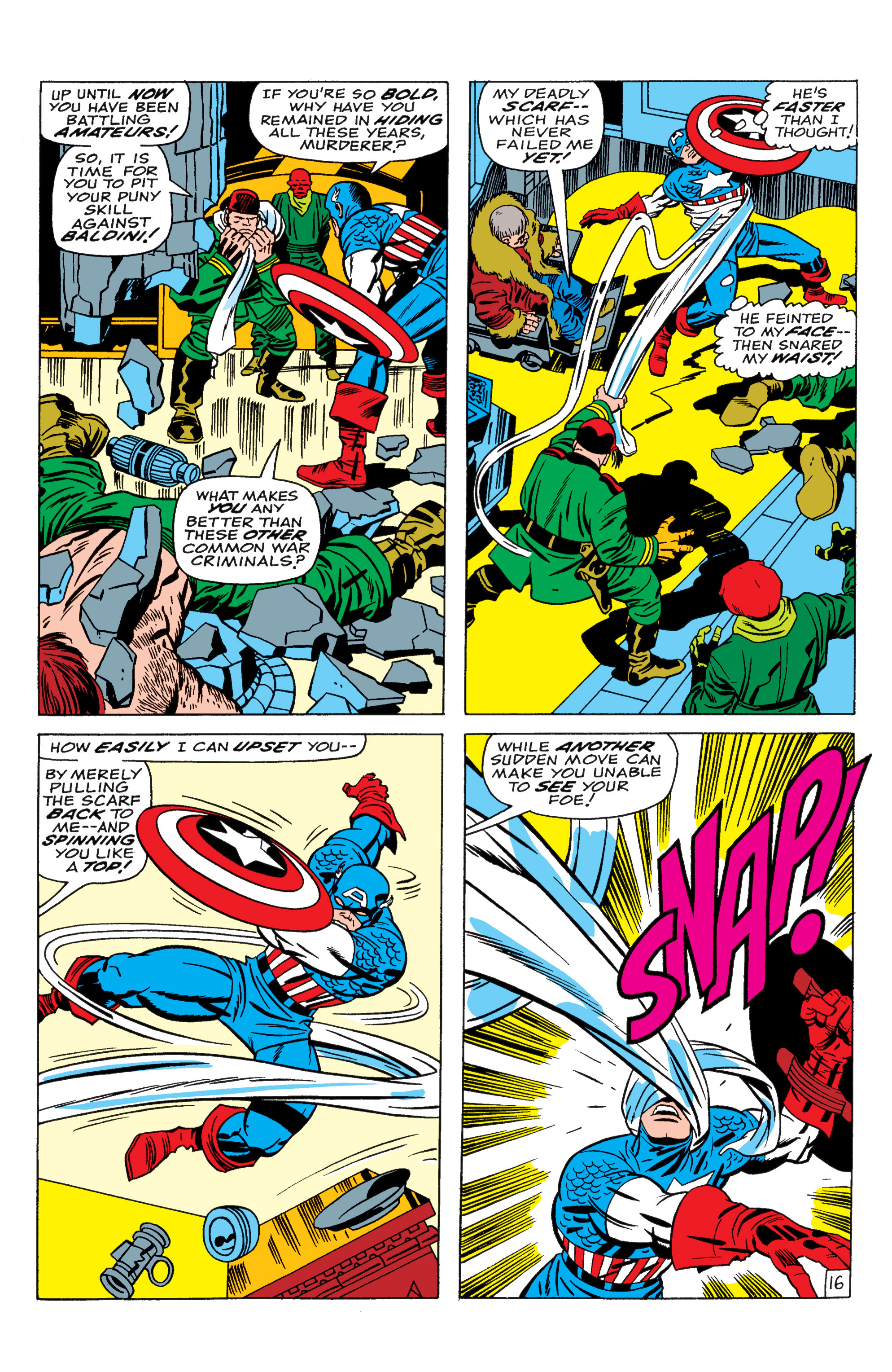 Read online Marvel Masterworks: Captain America comic -  Issue # TPB 3 (Part 1) - 85