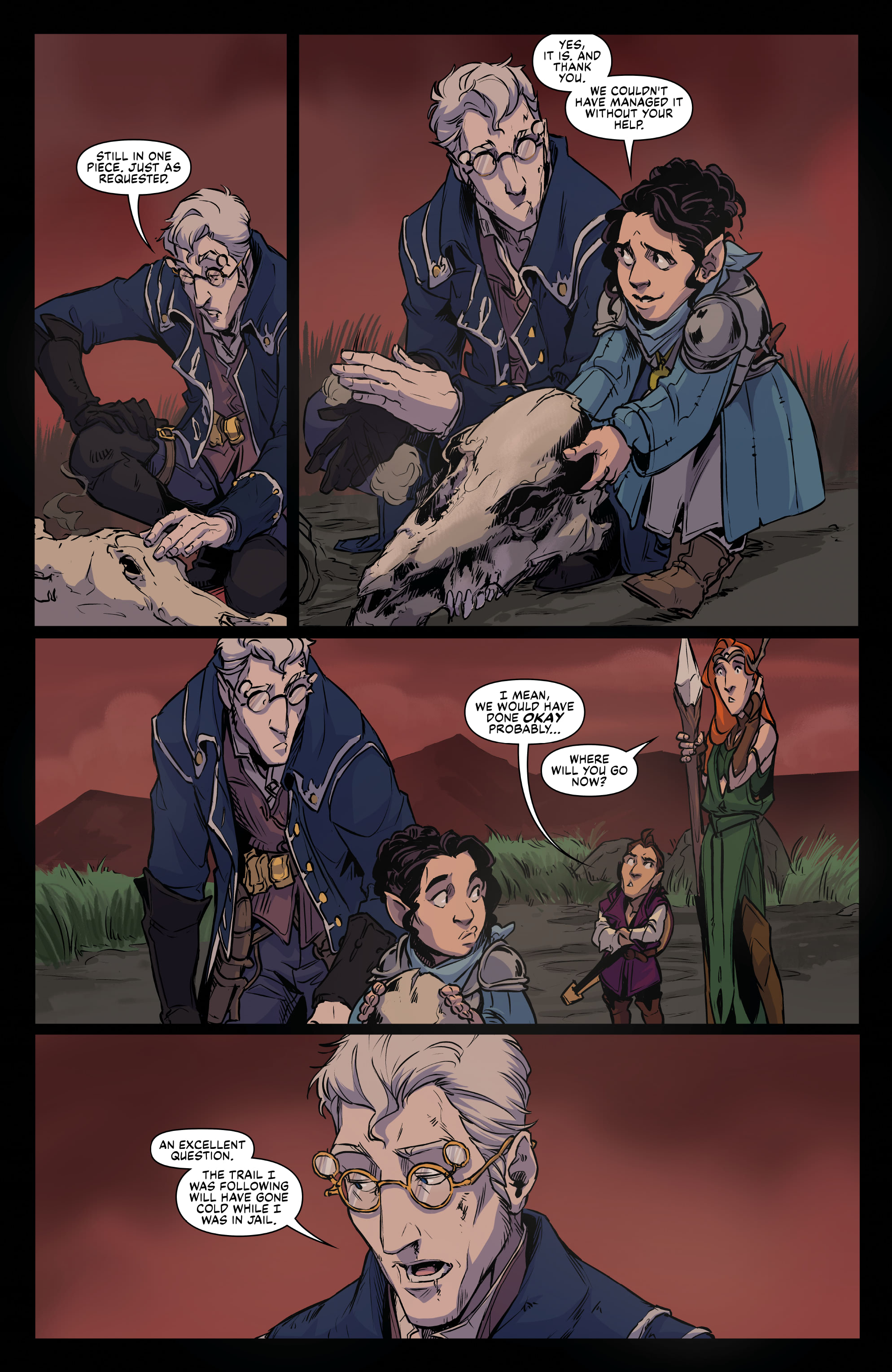 Read online Critical Role Vox Machina Origins comic -  Issue #5 - 23