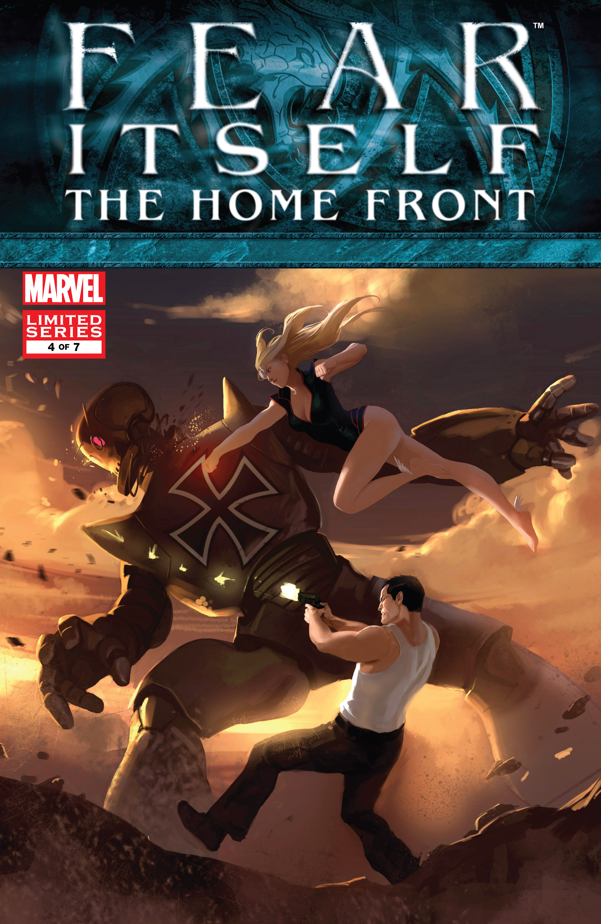Read online Fear Itself: The Home Front comic -  Issue #4 - 1