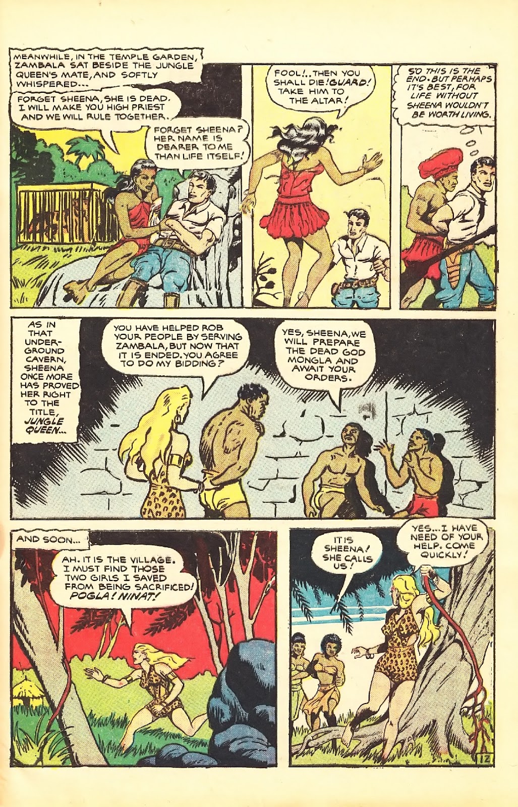 Sheena, Queen of the Jungle (1942) issue 7 - Page 45