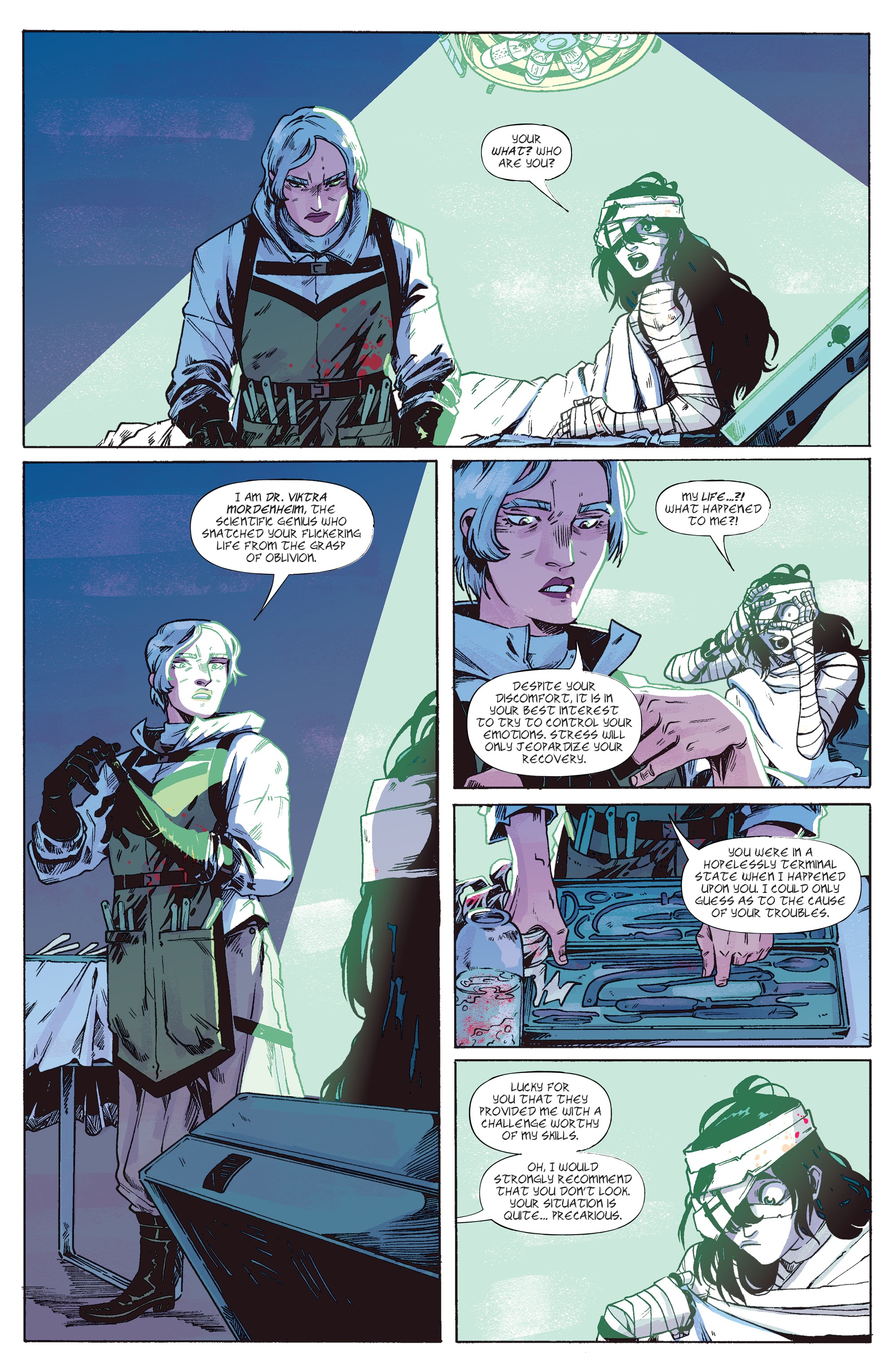 Read online Dungeons & Dragons: Ravenloft – Orphan of Agony Isle comic -  Issue #1 - 5