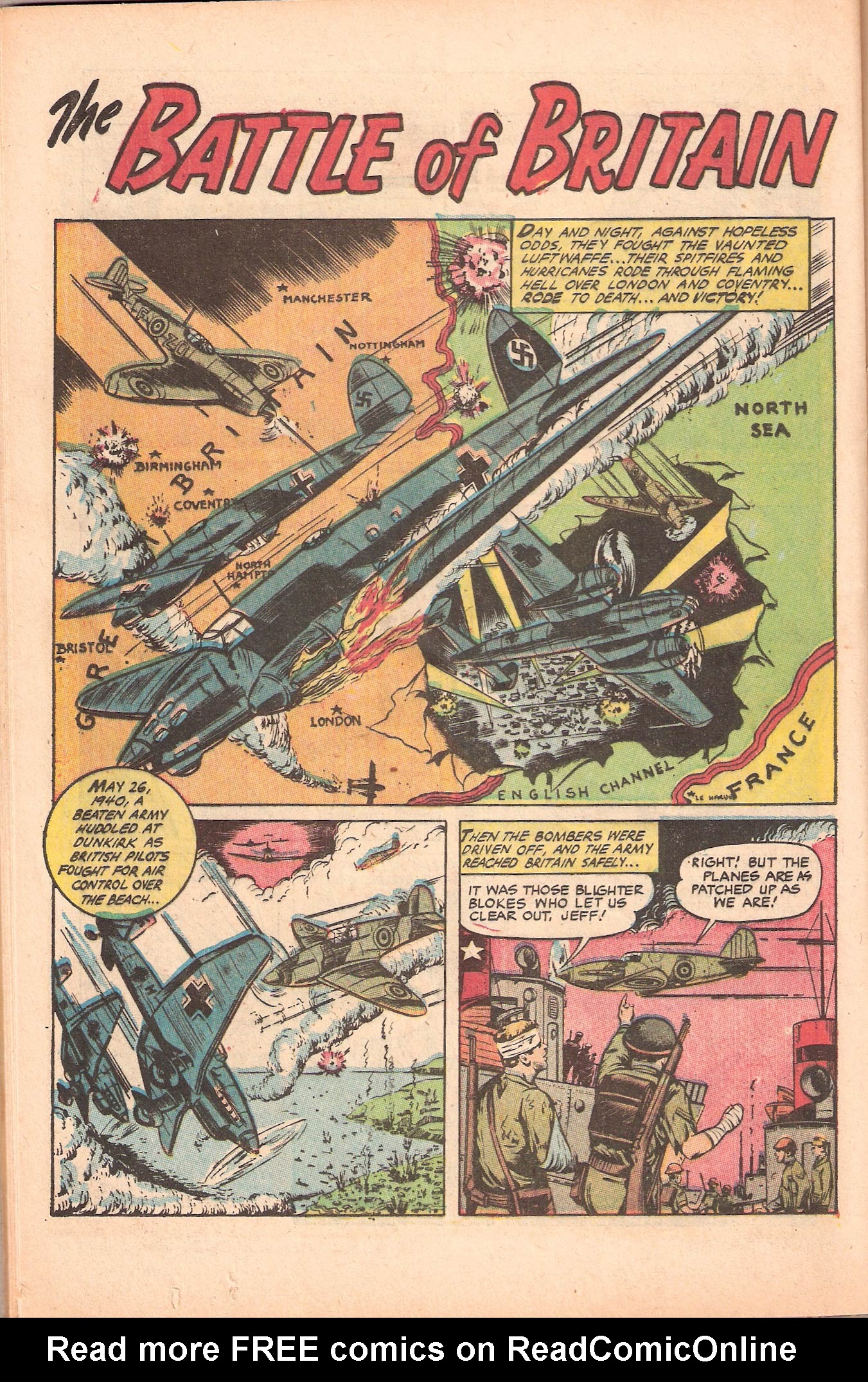 Read online War Birds (1952) comic -  Issue #1 - 24