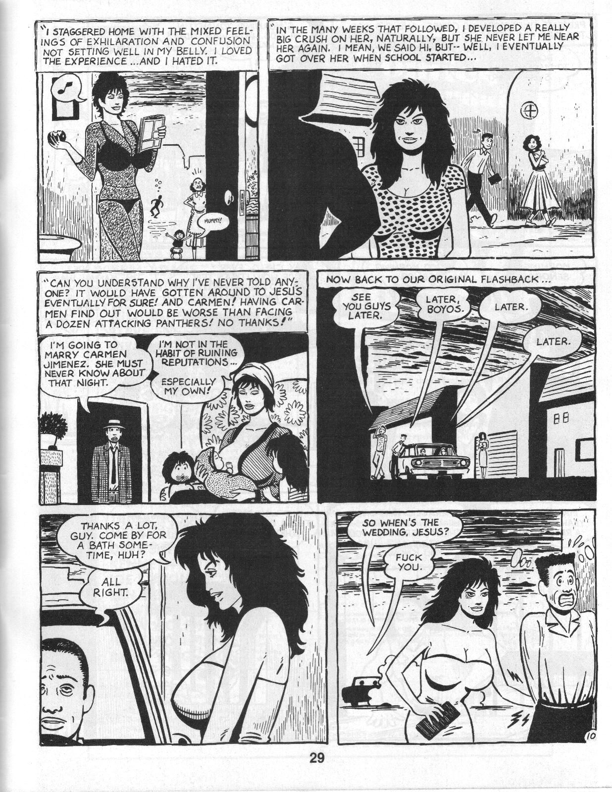 Read online Love and Rockets (1982) comic -  Issue #12 - 31