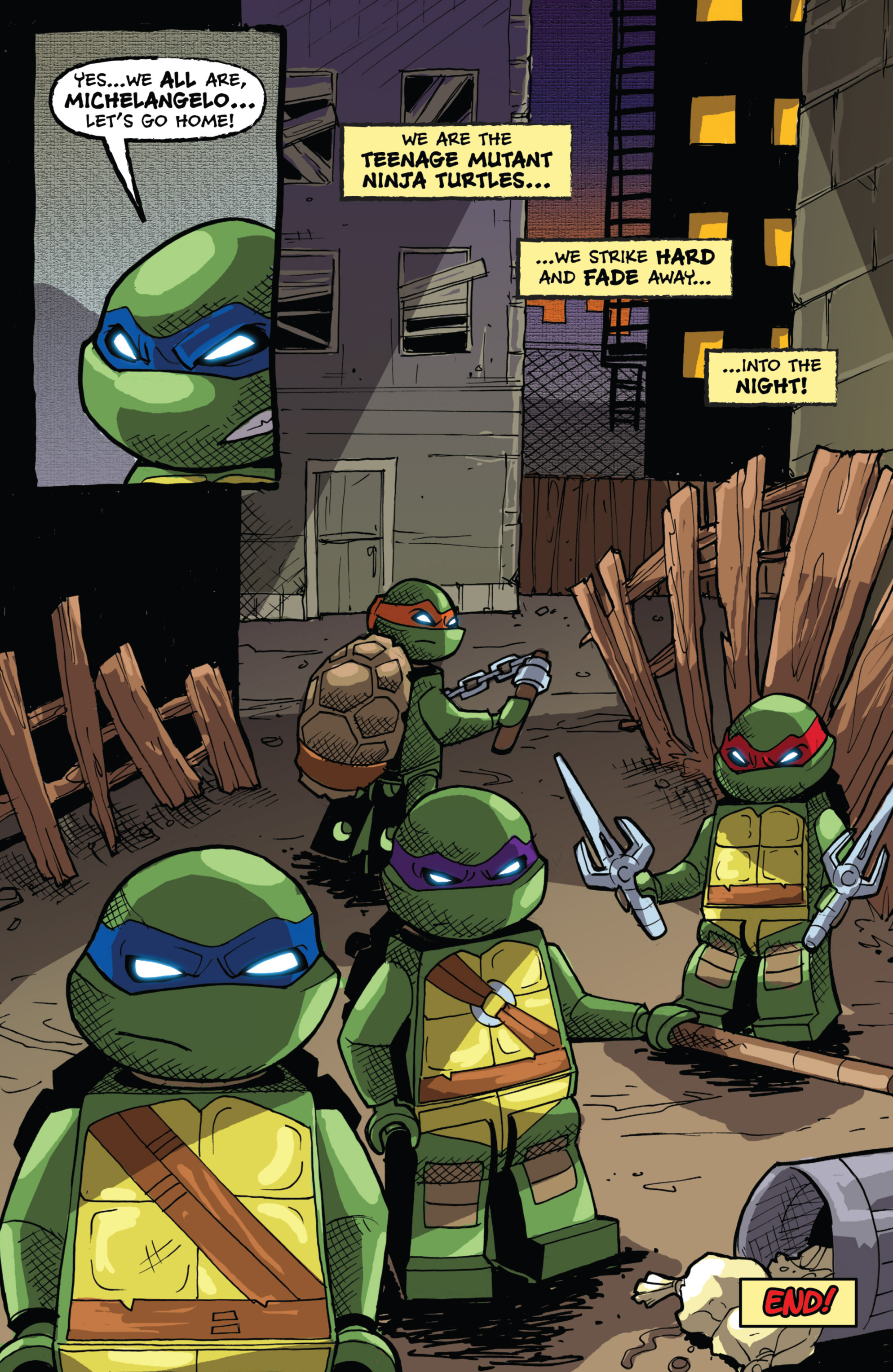 Read online Teenage Mutant Ninja Turtles New Animated Adventures comic -  Issue #13 - 31
