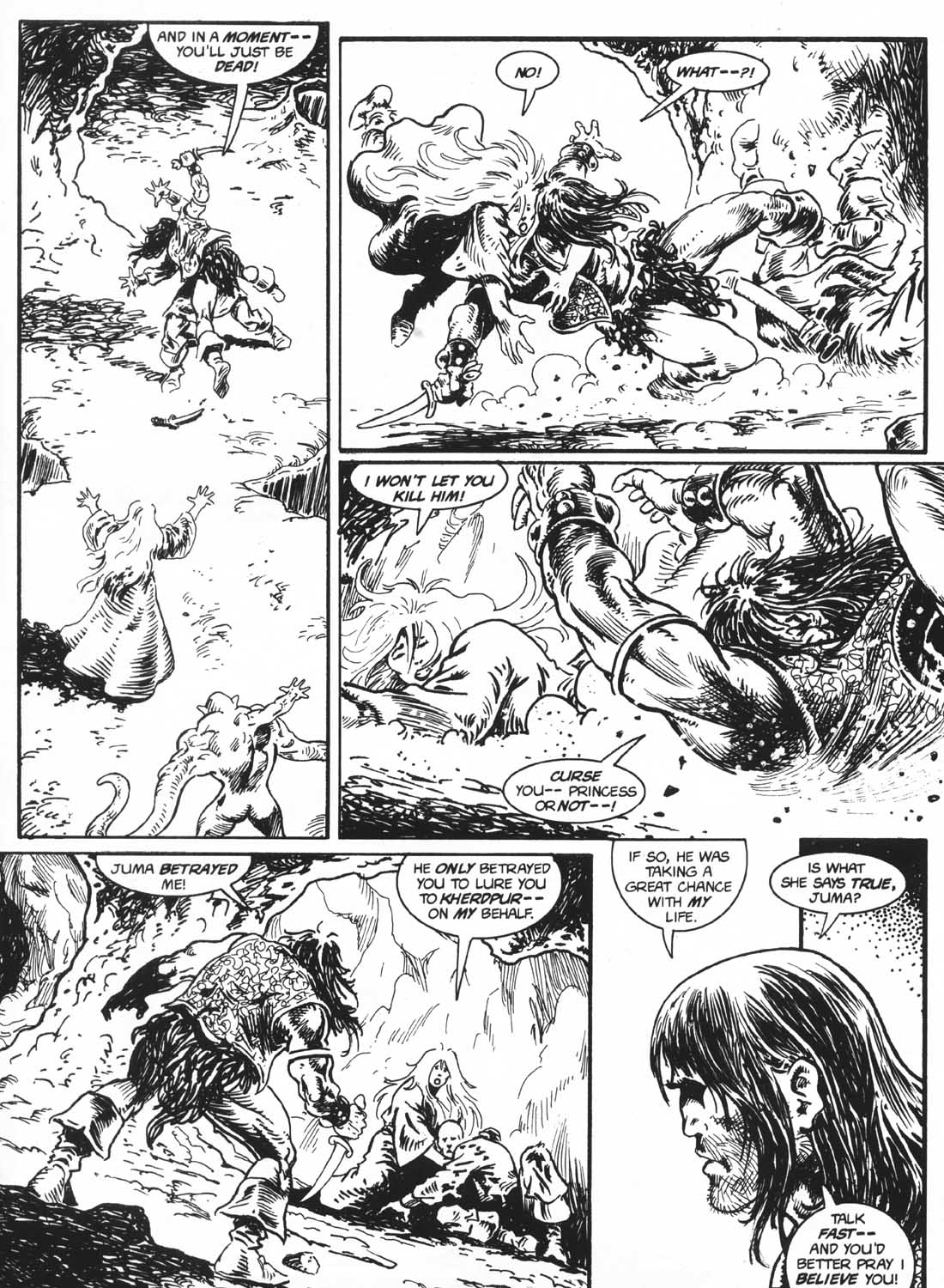 Read online The Savage Sword Of Conan comic -  Issue #235 - 51