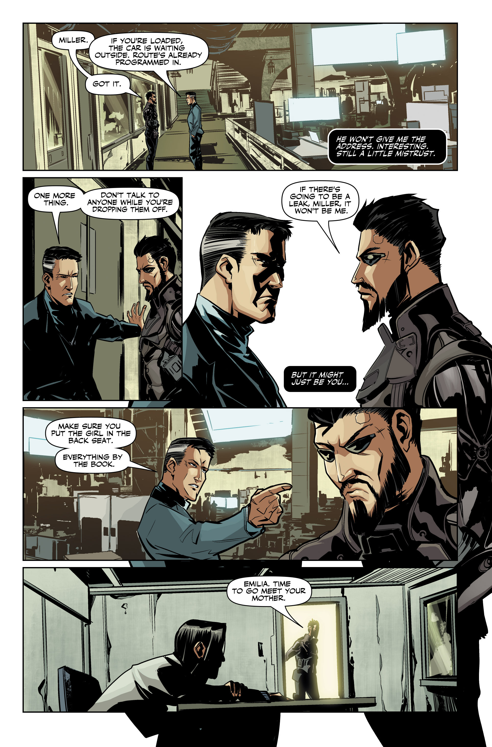 Read online Deus Ex: Children's Crusade comic -  Issue #3 - 18