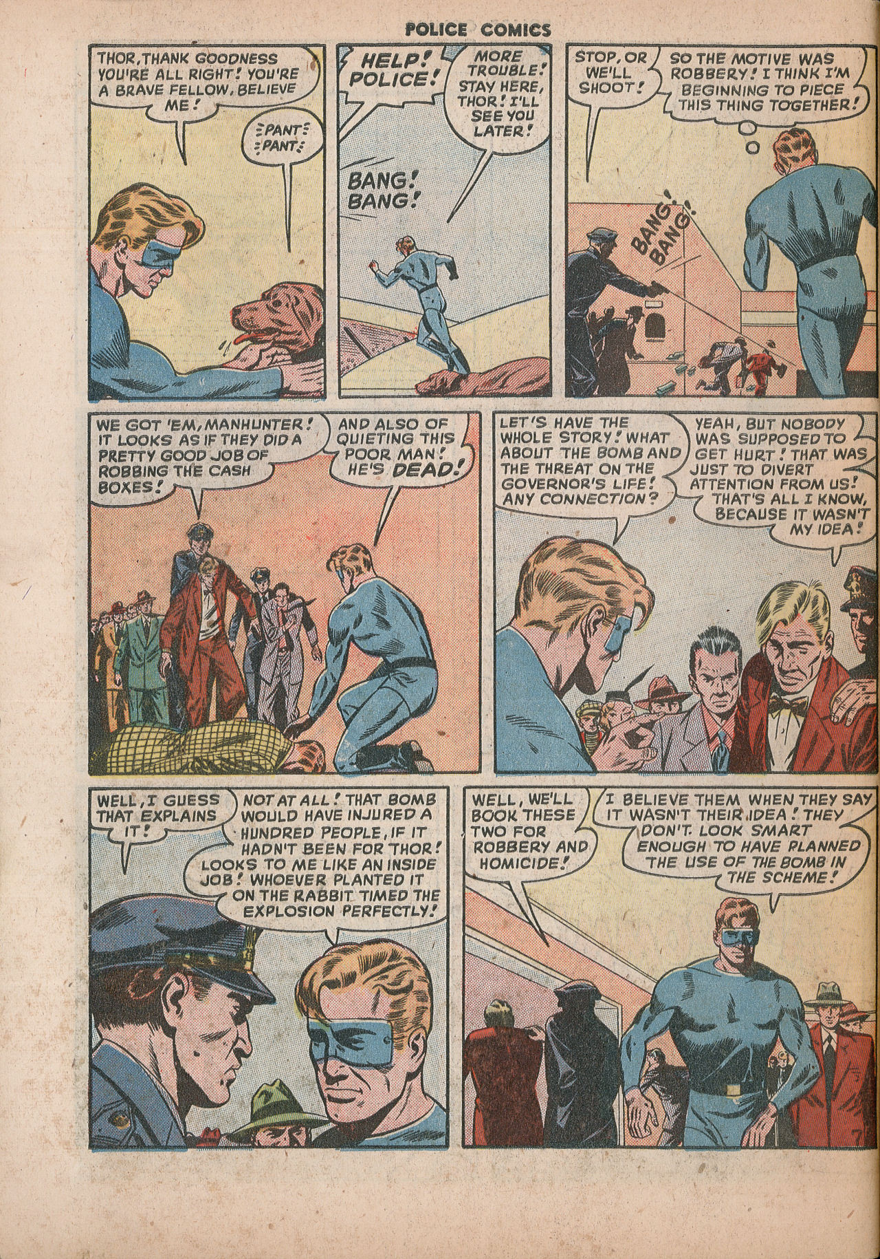 Read online Police Comics comic -  Issue #86 - 48