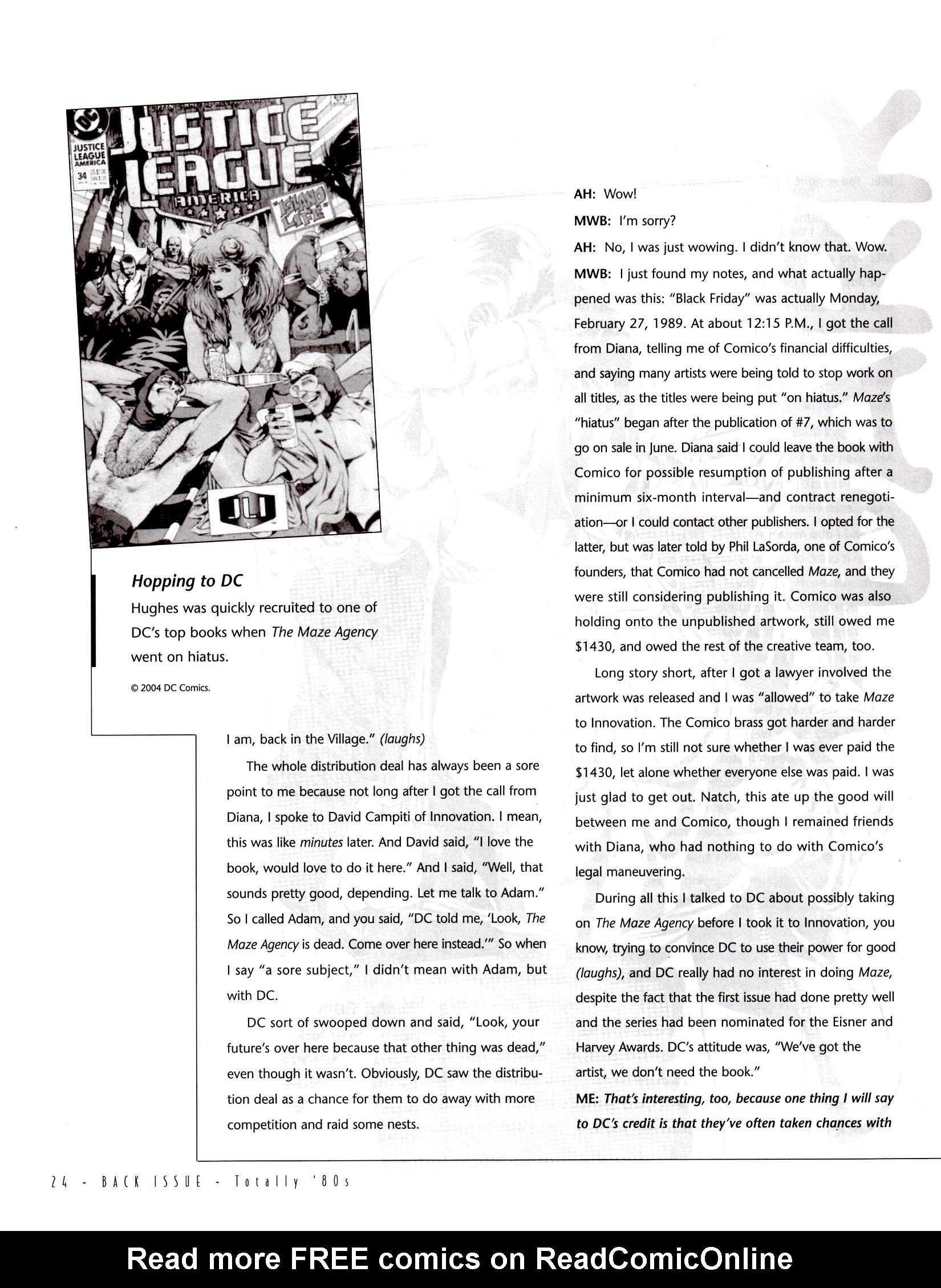 Read online Back Issue comic -  Issue #2 - 26