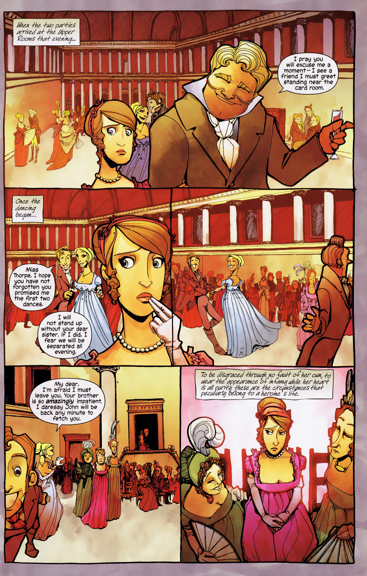 Read online Northanger Abbey comic -  Issue #1 - 17