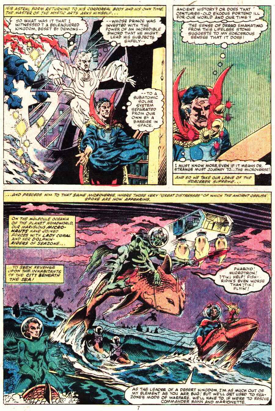 Read online Micronauts (1979) comic -  Issue #31 - 7