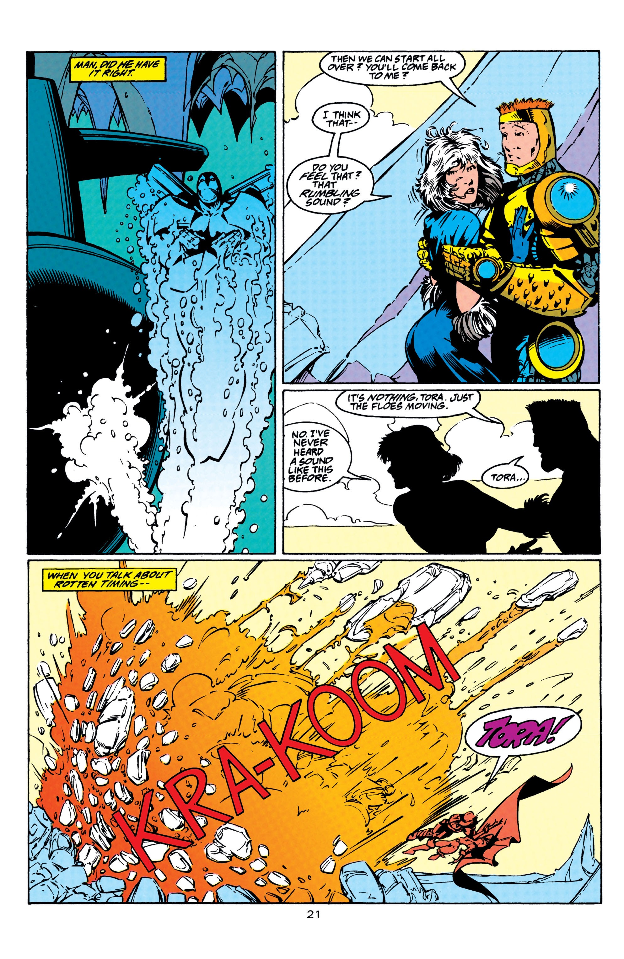 Read online Guy Gardner: Warrior comic -  Issue #18 - 21