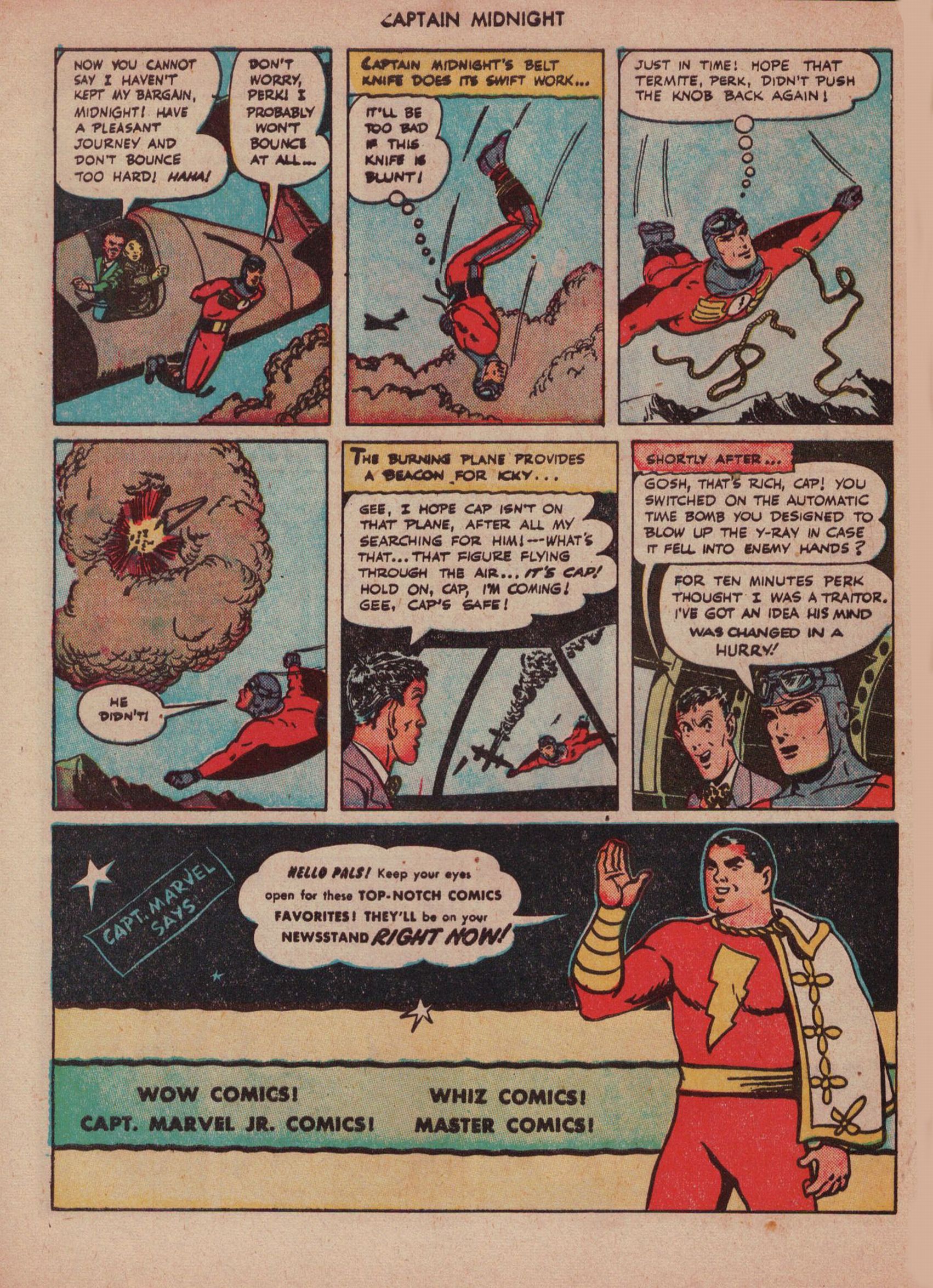 Read online Captain Midnight (1942) comic -  Issue #41 - 48