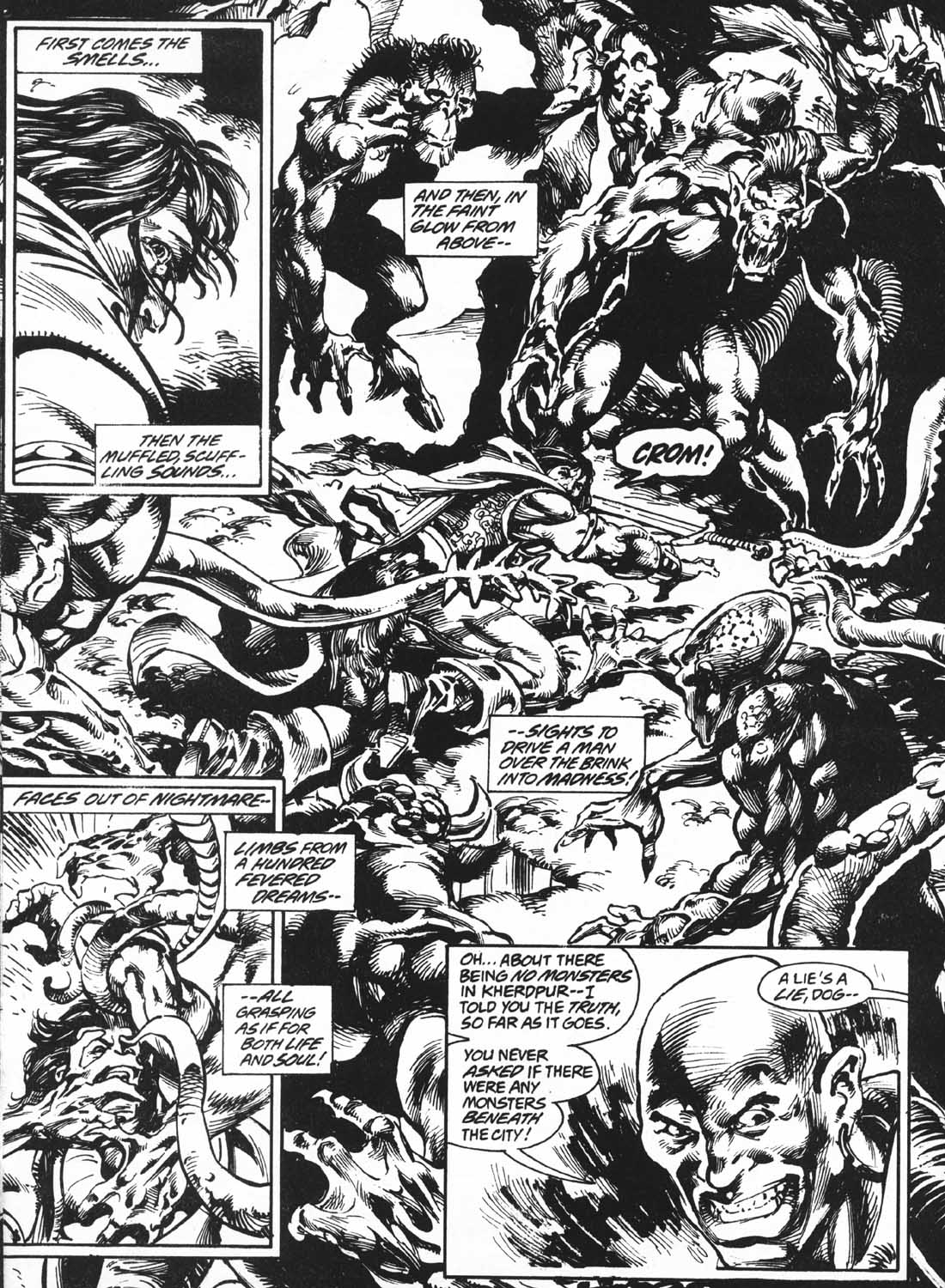 Read online The Savage Sword Of Conan comic -  Issue #233 - 21