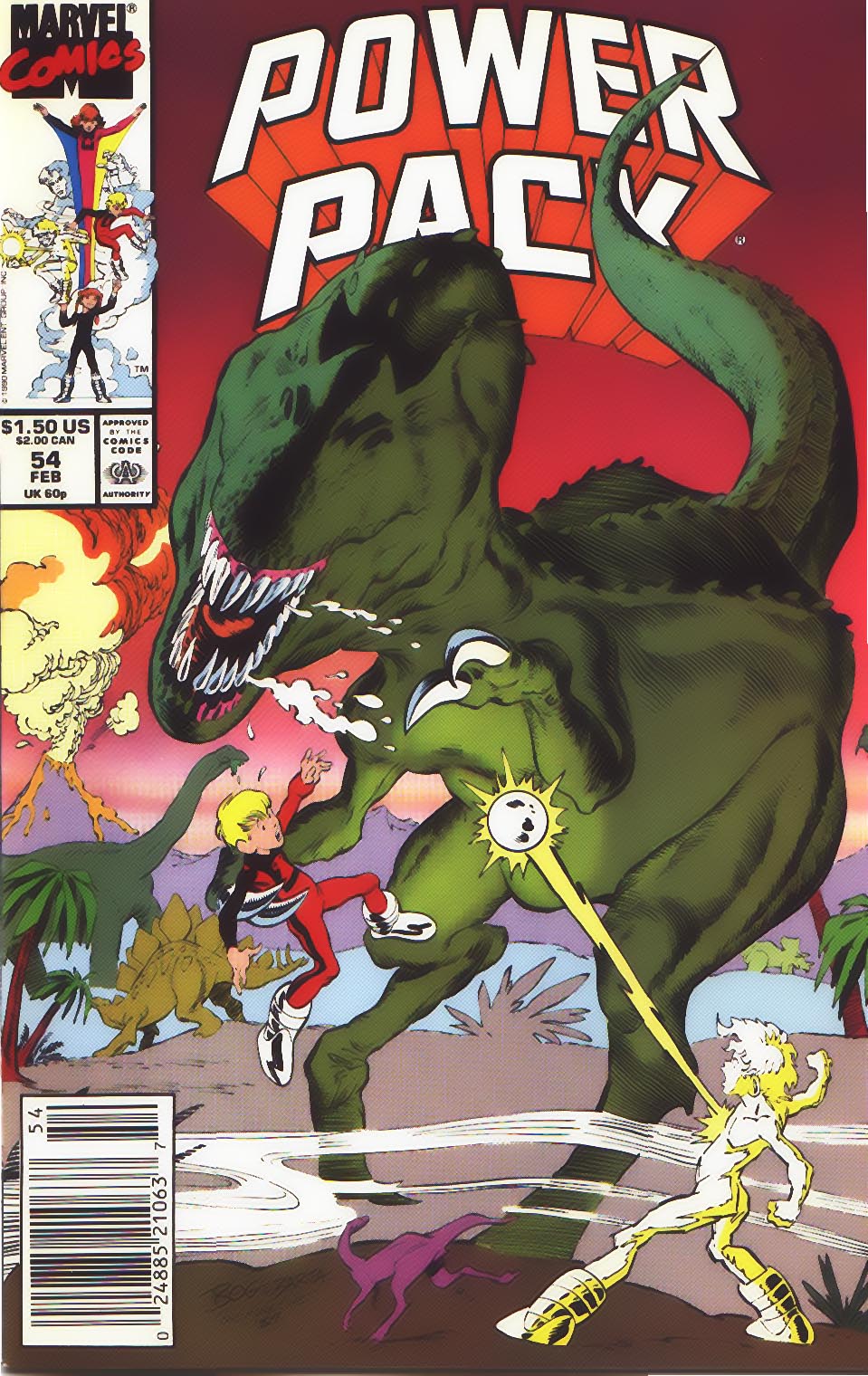 Read online Power Pack (1984) comic -  Issue #54 - 1