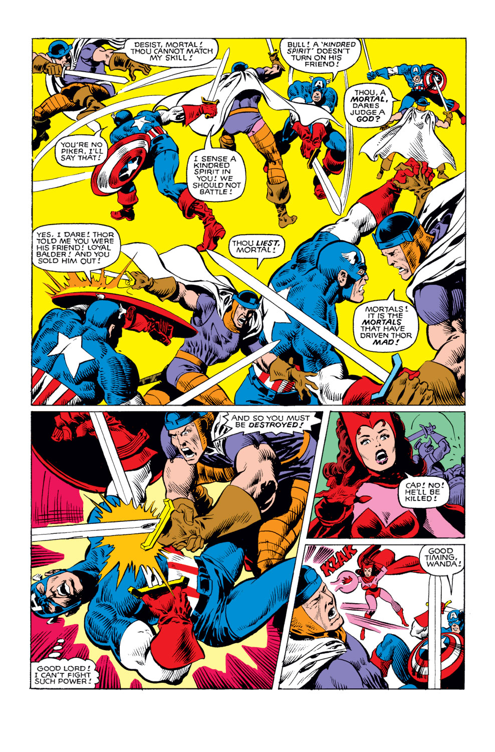 What If? (1977) issue 25 - Thor and the Avengers battled the gods - Page 18