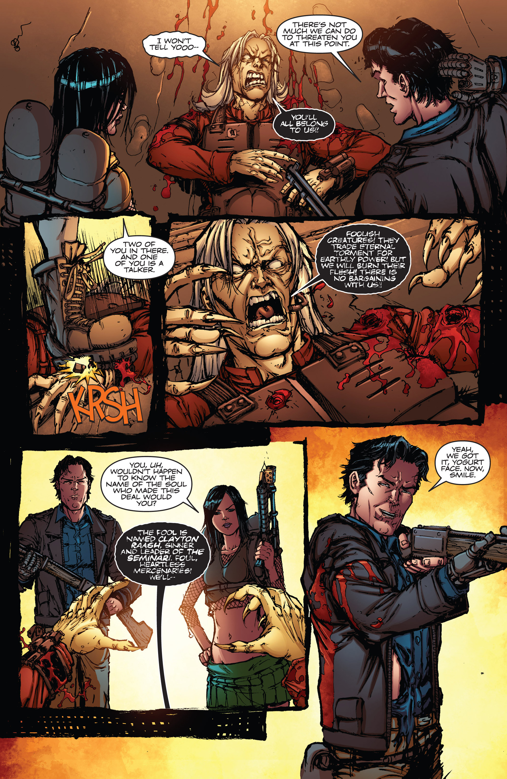 Read online Army of Darkness vs. Hack/Slash comic -  Issue #3 - 25