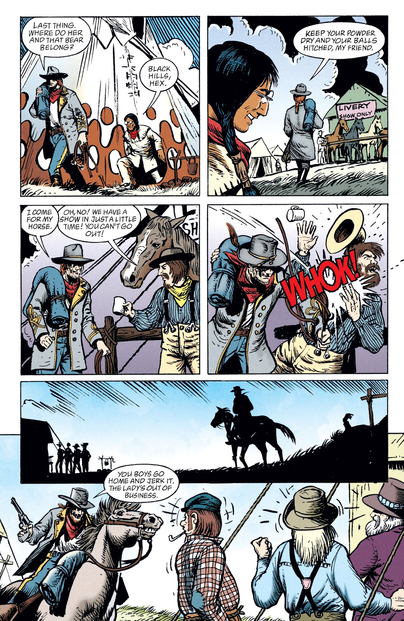 Read online Jonah Hex: Shadows West comic -  Issue # TPB (Part 4) - 50