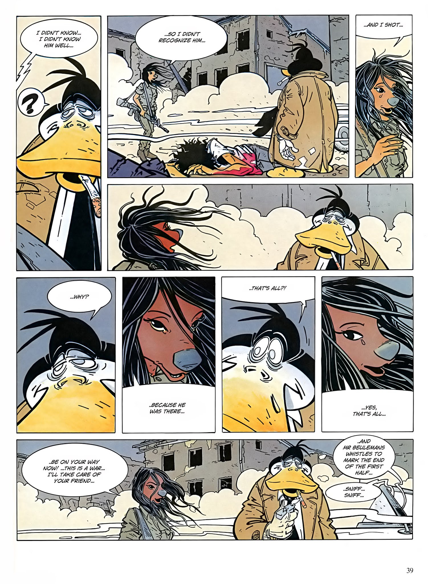 Read online Une enquête de l'inspecteur Canardo comic -  Issue #6 - 38