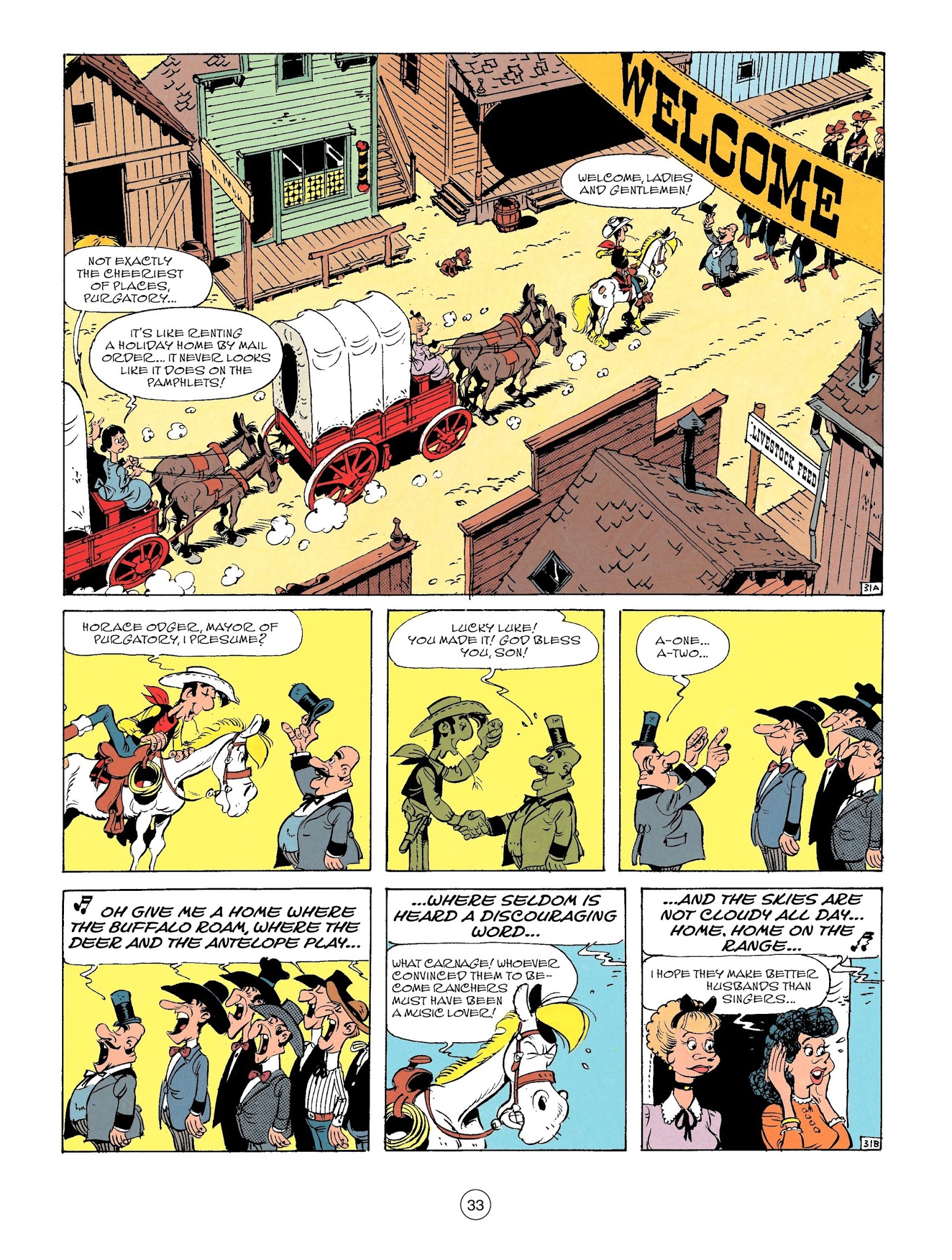Read online A Lucky Luke Adventure comic -  Issue #59 - 35
