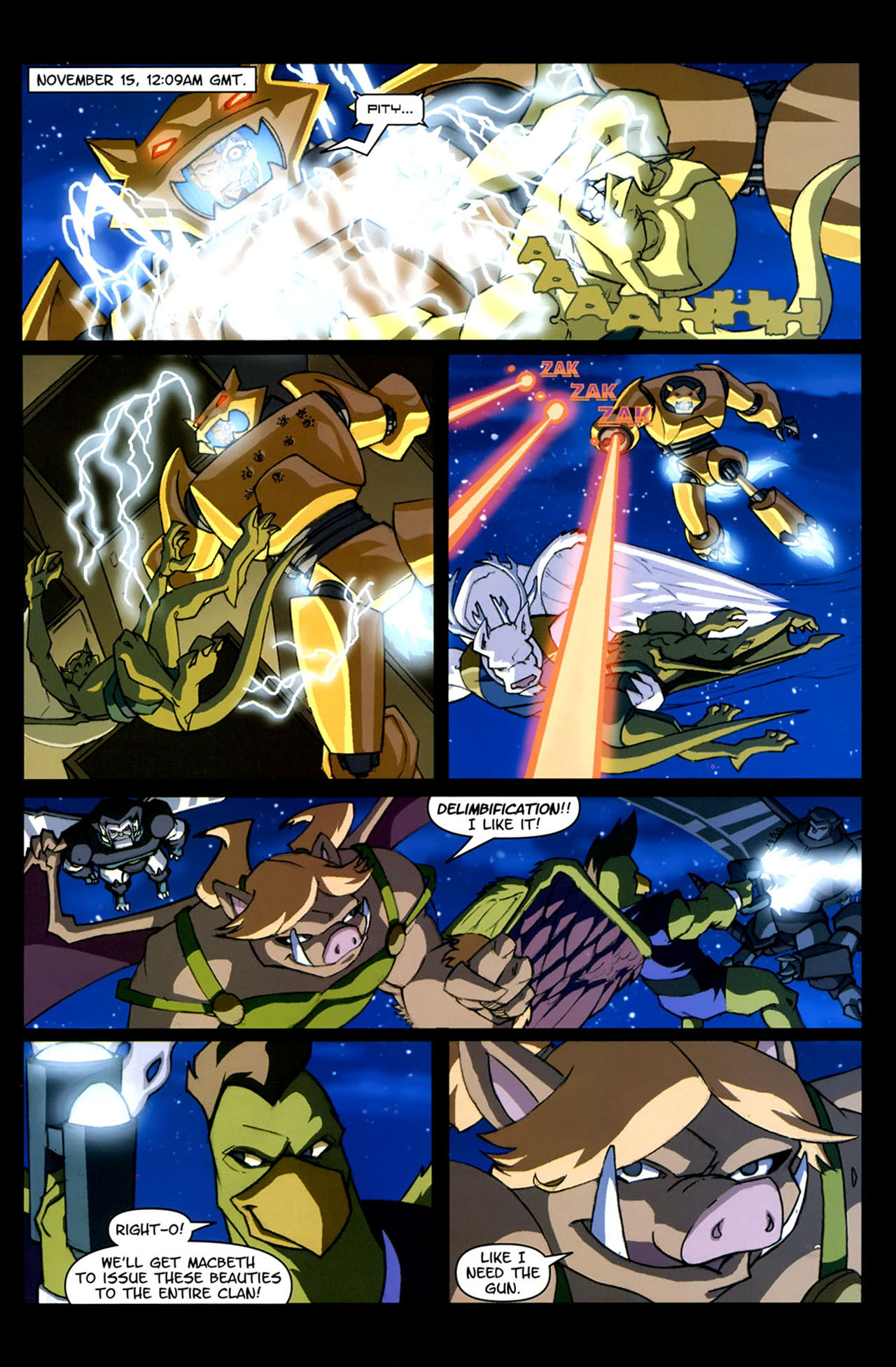 Read online Gargoyles (2006) comic -  Issue #8 - 24