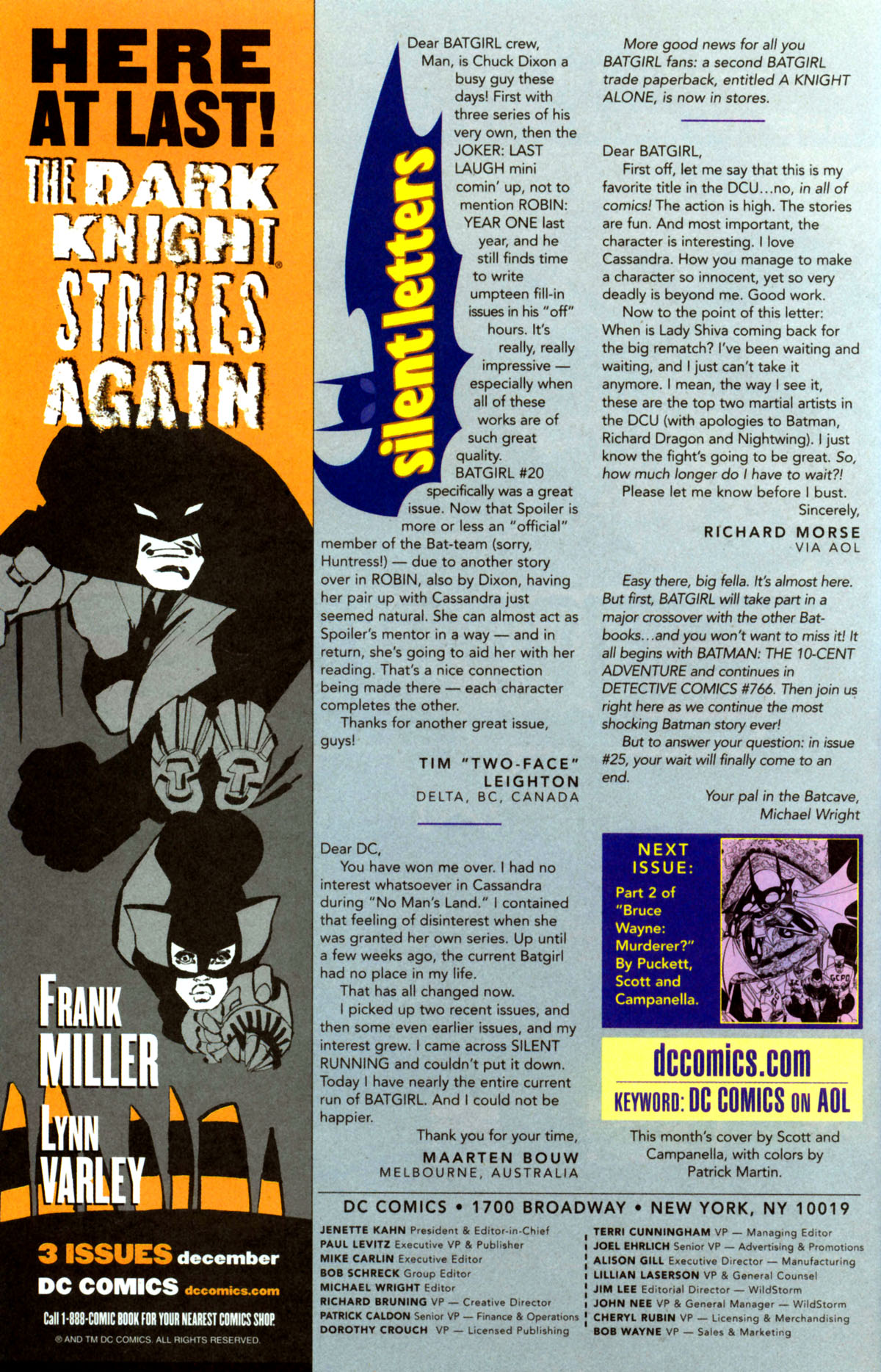 Read online Batgirl (2000) comic -  Issue #23 - 24