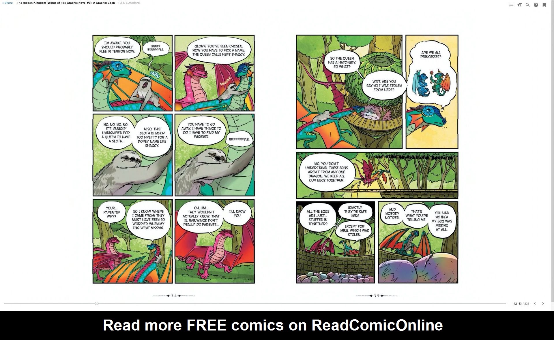Read online Wings of Fire comic -  Issue # TPB 3 - 22