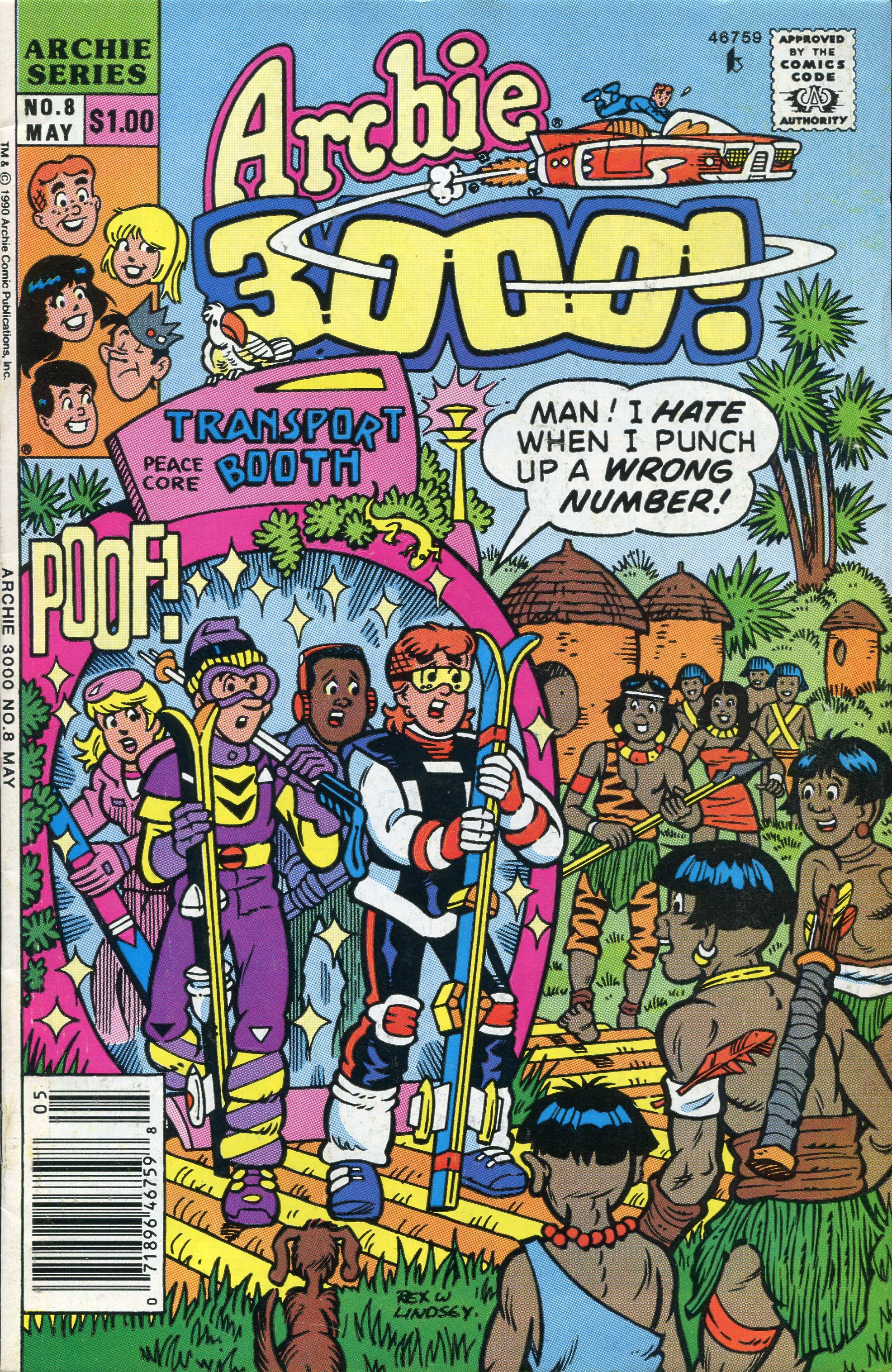 Read online Archie 3000! (1989) comic -  Issue #8 - 1