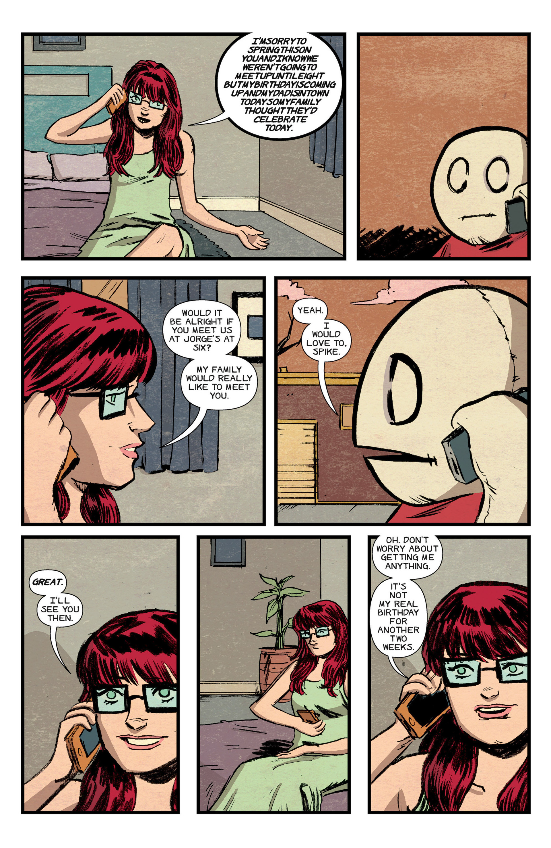 Read online The Li'l Depressed Boy: Supposed to Be There Too comic -  Issue #4 - 6