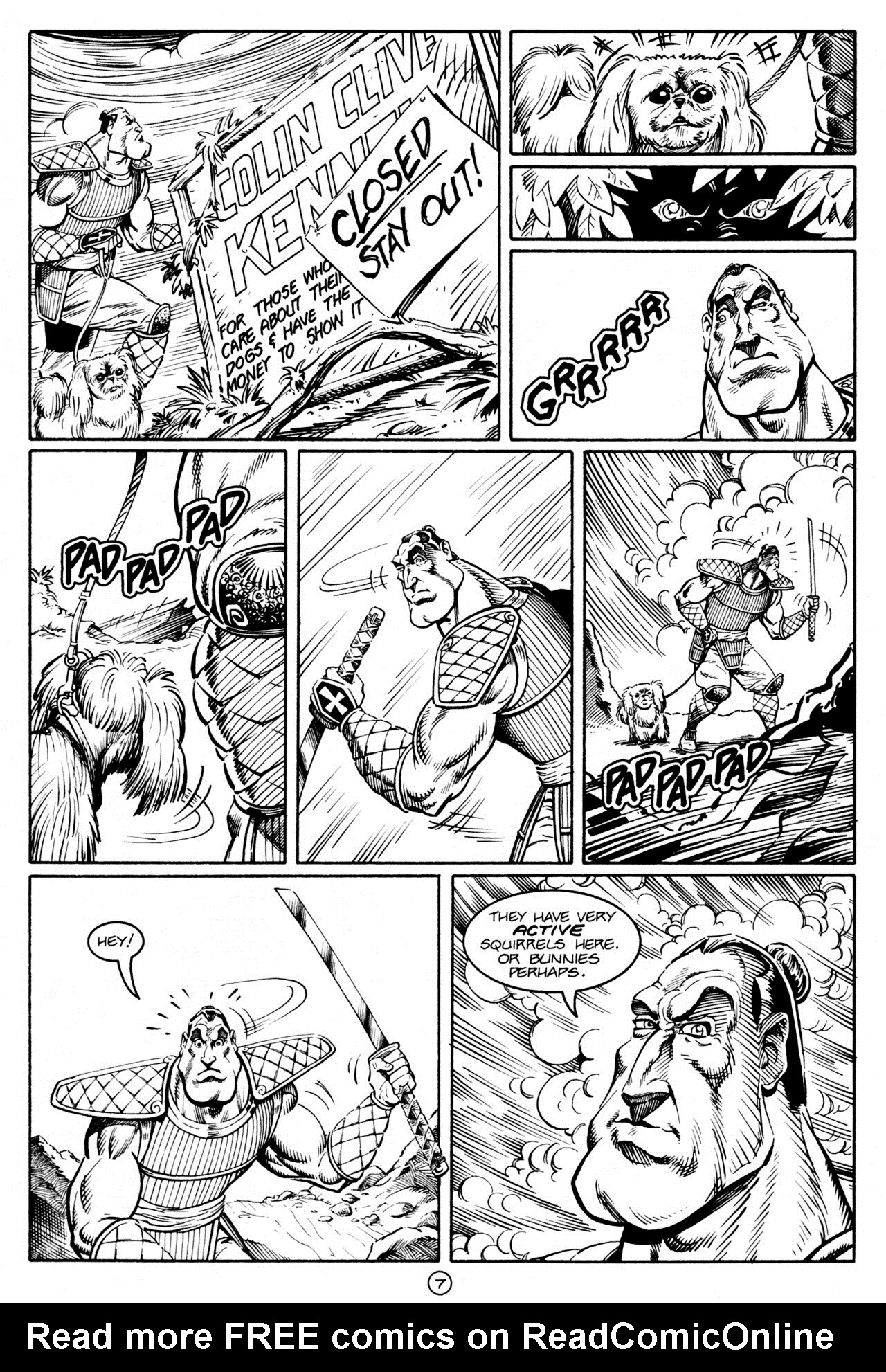 Read online Paul the Samurai (1992) comic -  Issue #3 - 9