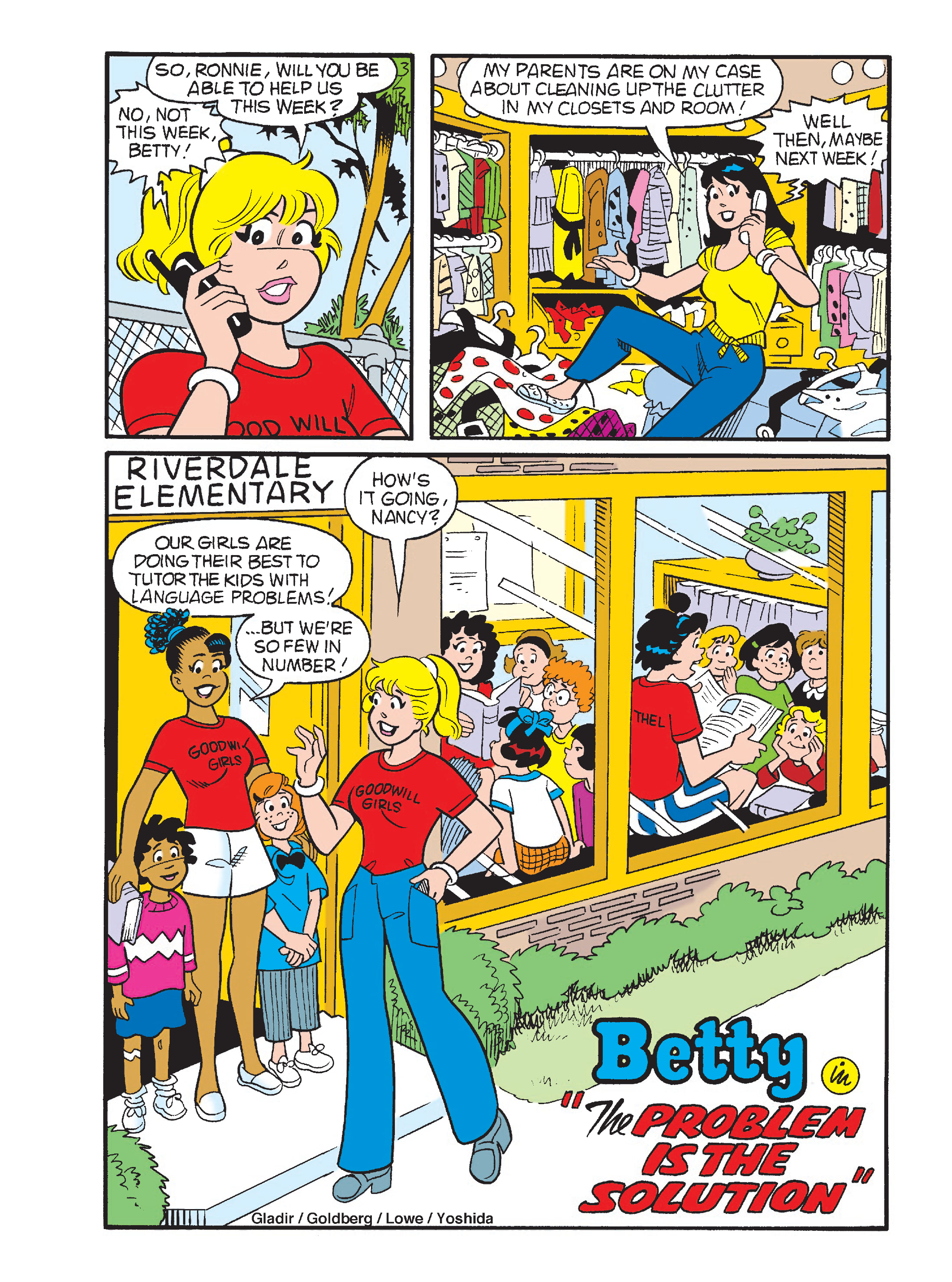 Read online World of Betty & Veronica Digest comic -  Issue #16 - 139