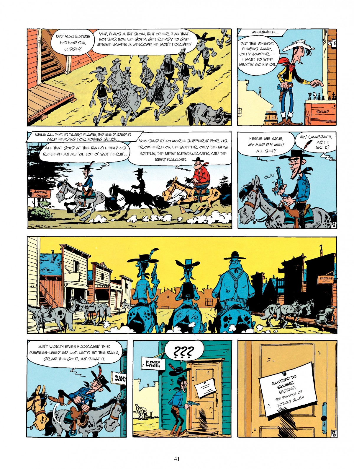 Read online A Lucky Luke Adventure comic -  Issue #4 - 43