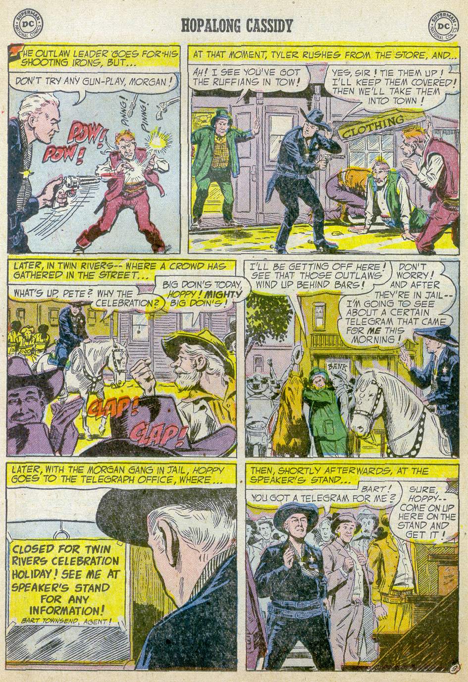 Read online Hopalong Cassidy comic -  Issue #98 - 11
