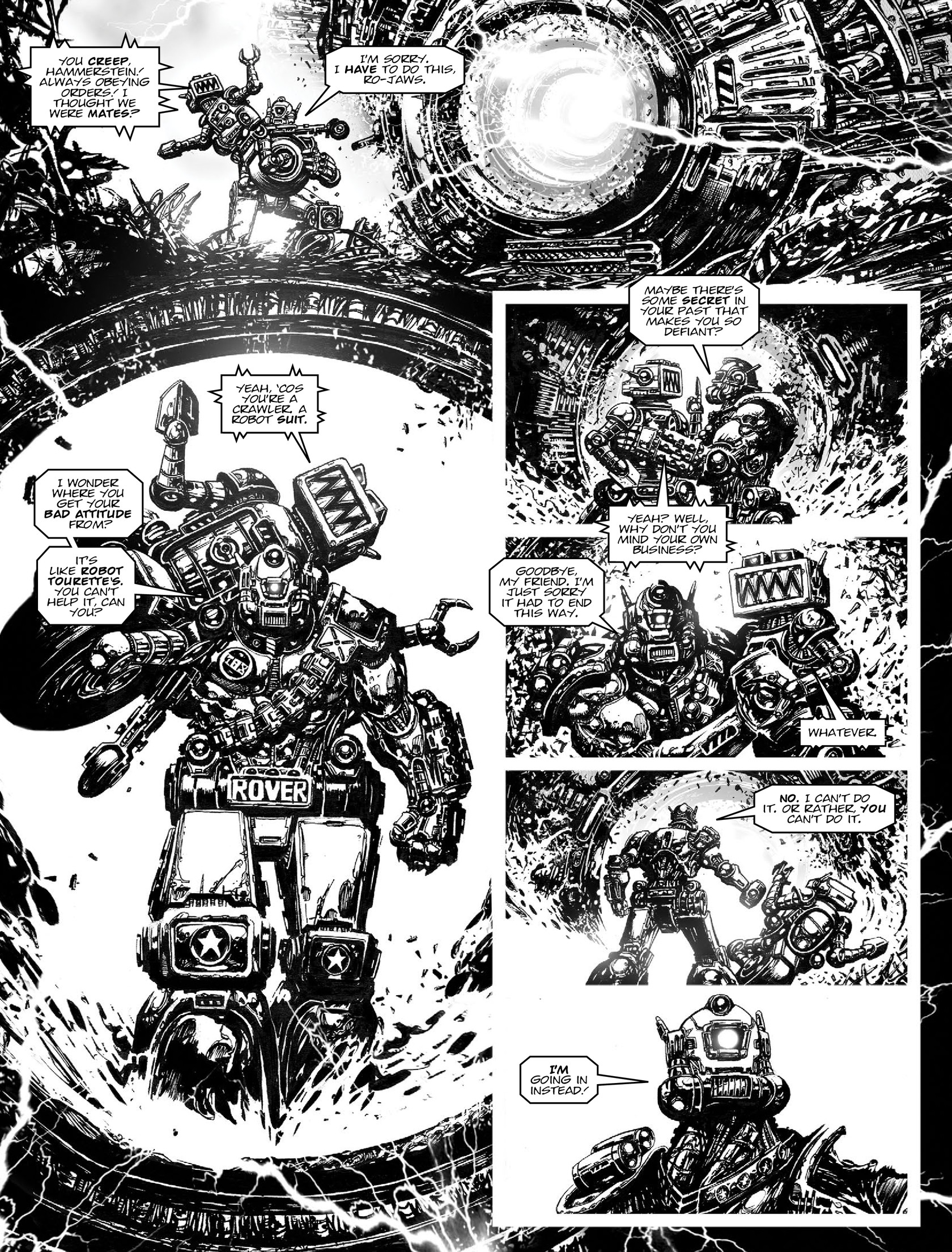 Read online 2000 AD comic -  Issue #1962 - 17
