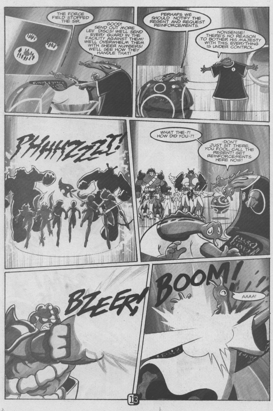Read online Robotech II: The Sentinels comic -  Issue #6 - 17