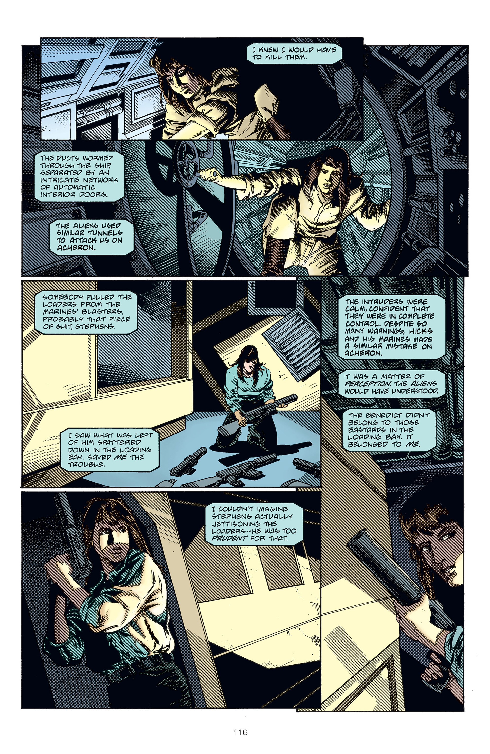 Read online Aliens: The Essential Comics comic -  Issue # TPB (Part 2) - 18