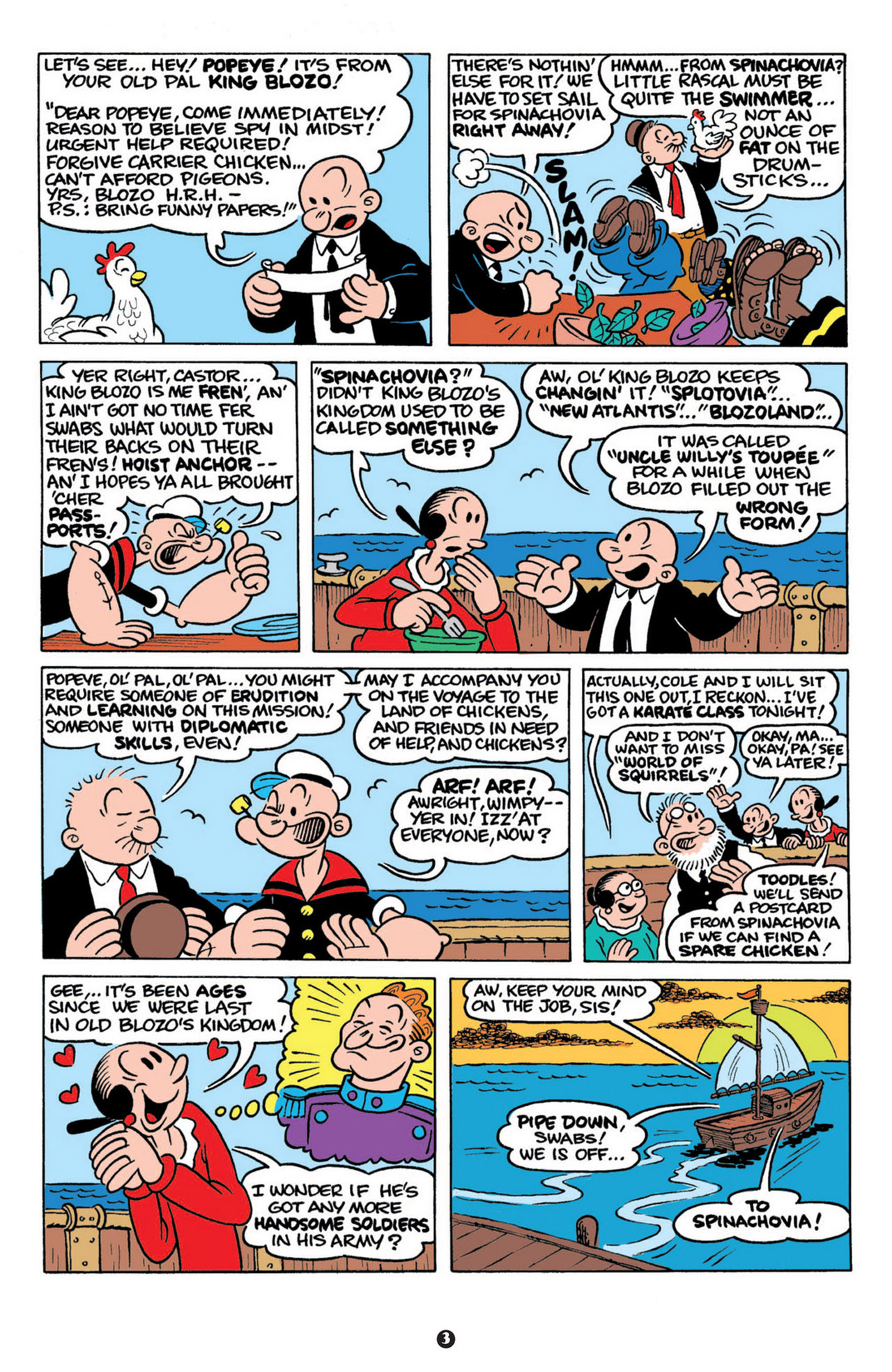 Read online Popeye (2012) comic -  Issue #4 - 5